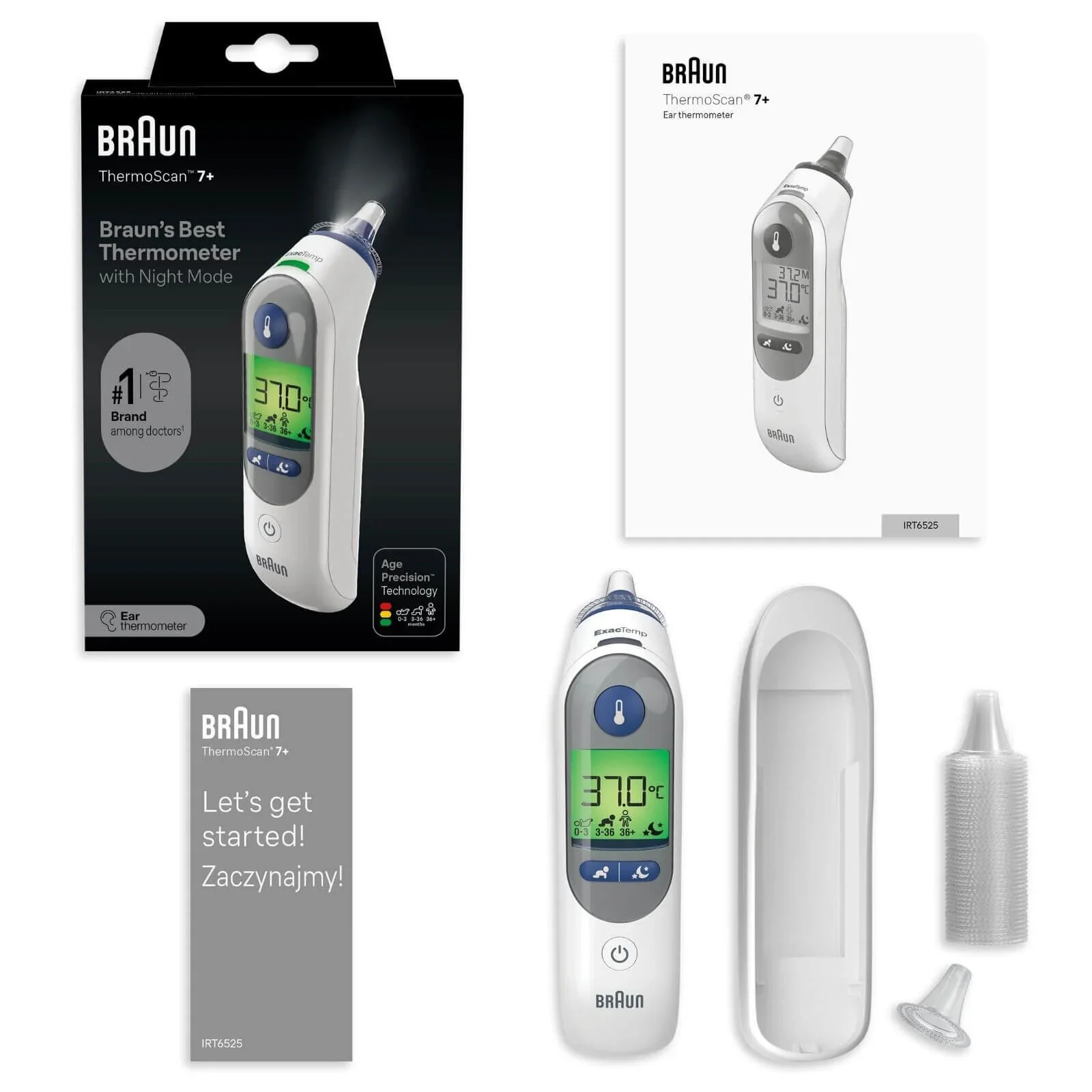 Braun IRT6525 ThermoScan 7+ Ear Thermometer - Image 4