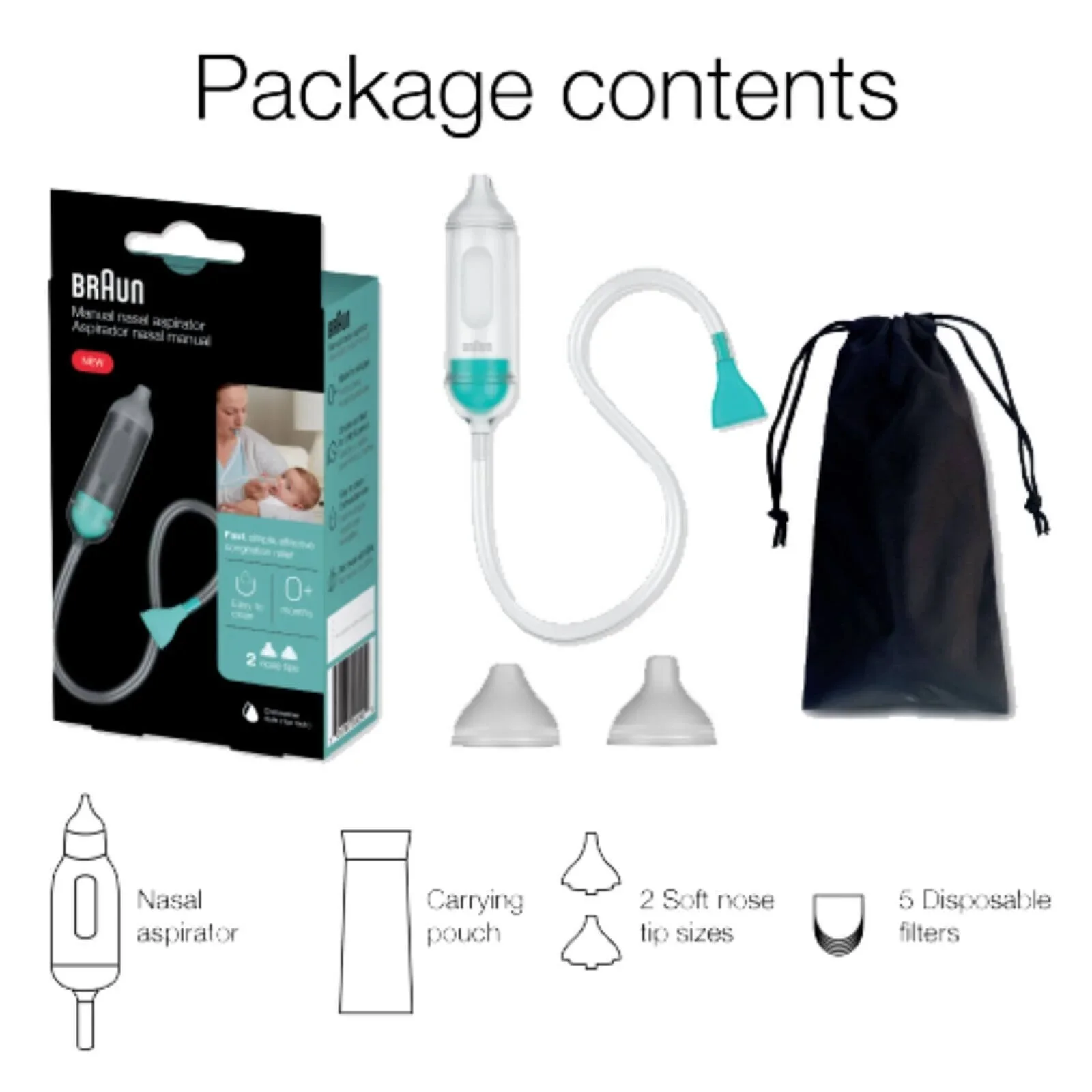 Braun Manual Nasal Aspirator - Image 7