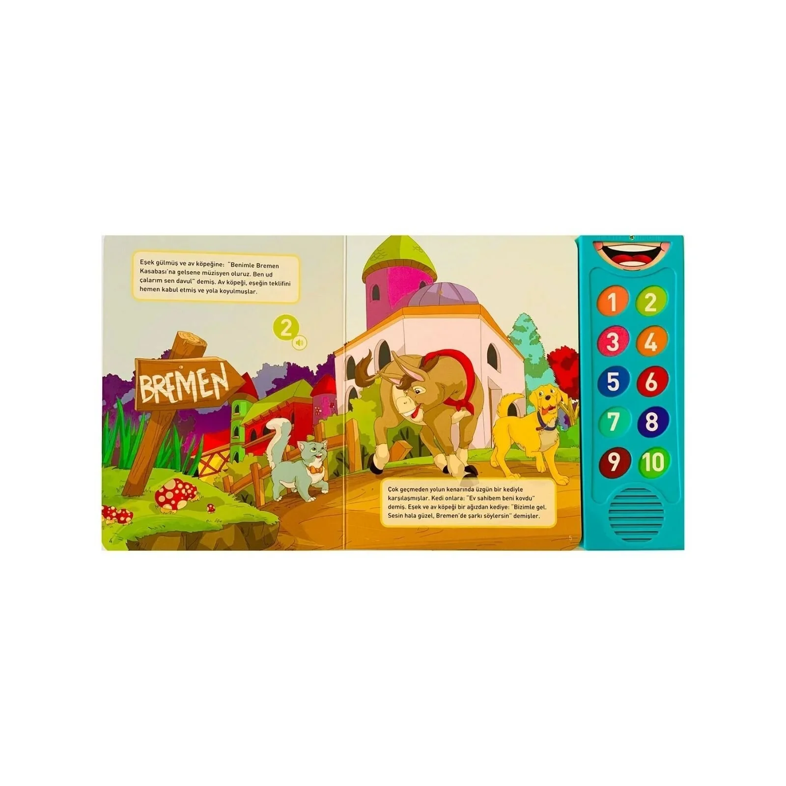 Bremen Town Musicians Interactive Sound Book - Image 2