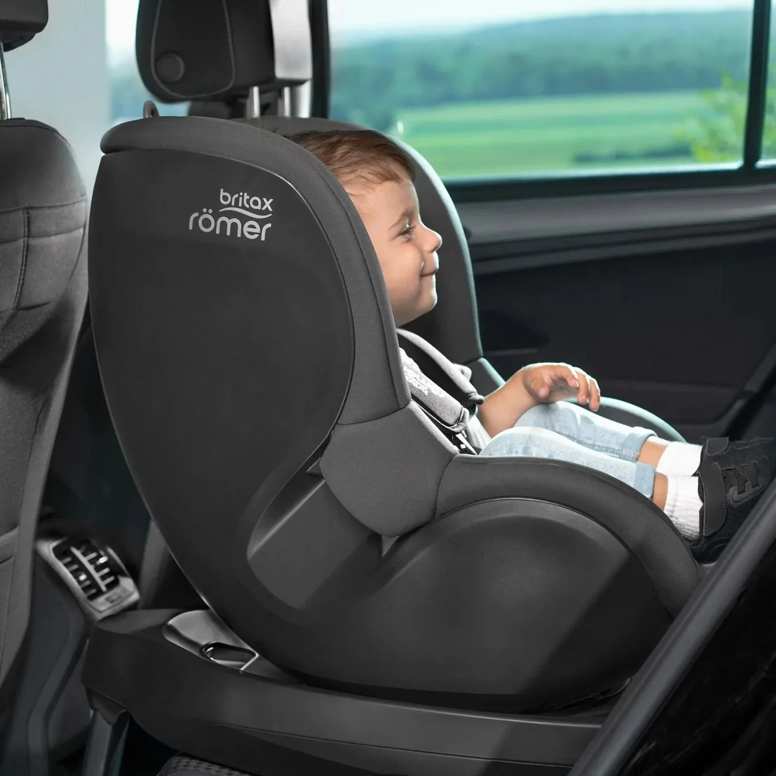 Britax Römer Dualfix M Plus 360 Spin Car Seat - Space Black - Image 8