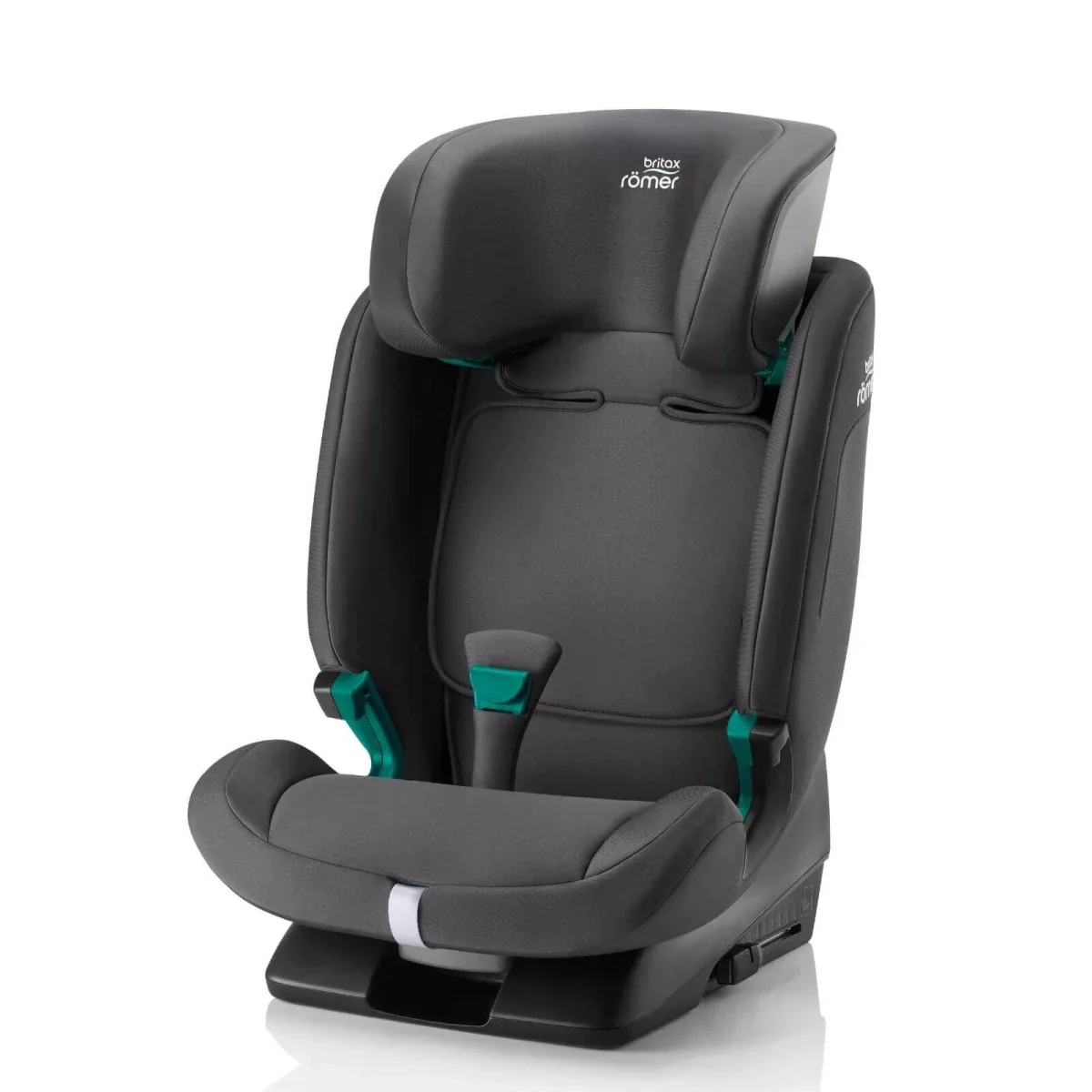 Britax Römer EvolvaFix i-Size Group 1/2/3 76-150cm Car Seat - Midnight Grey - Image 3