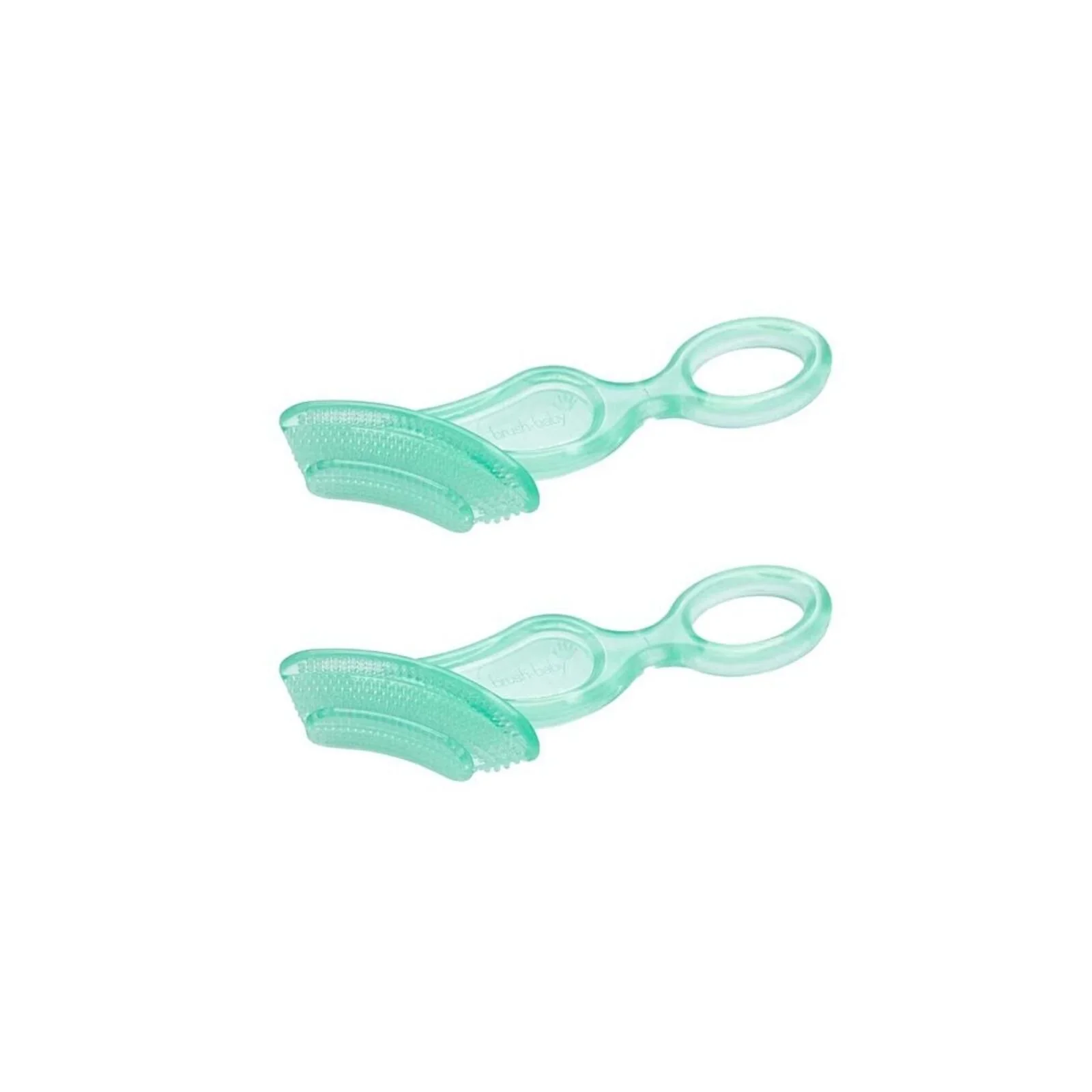 brush-baby Chewable Toothbrush Pack of 2 - Teal - Image 2
