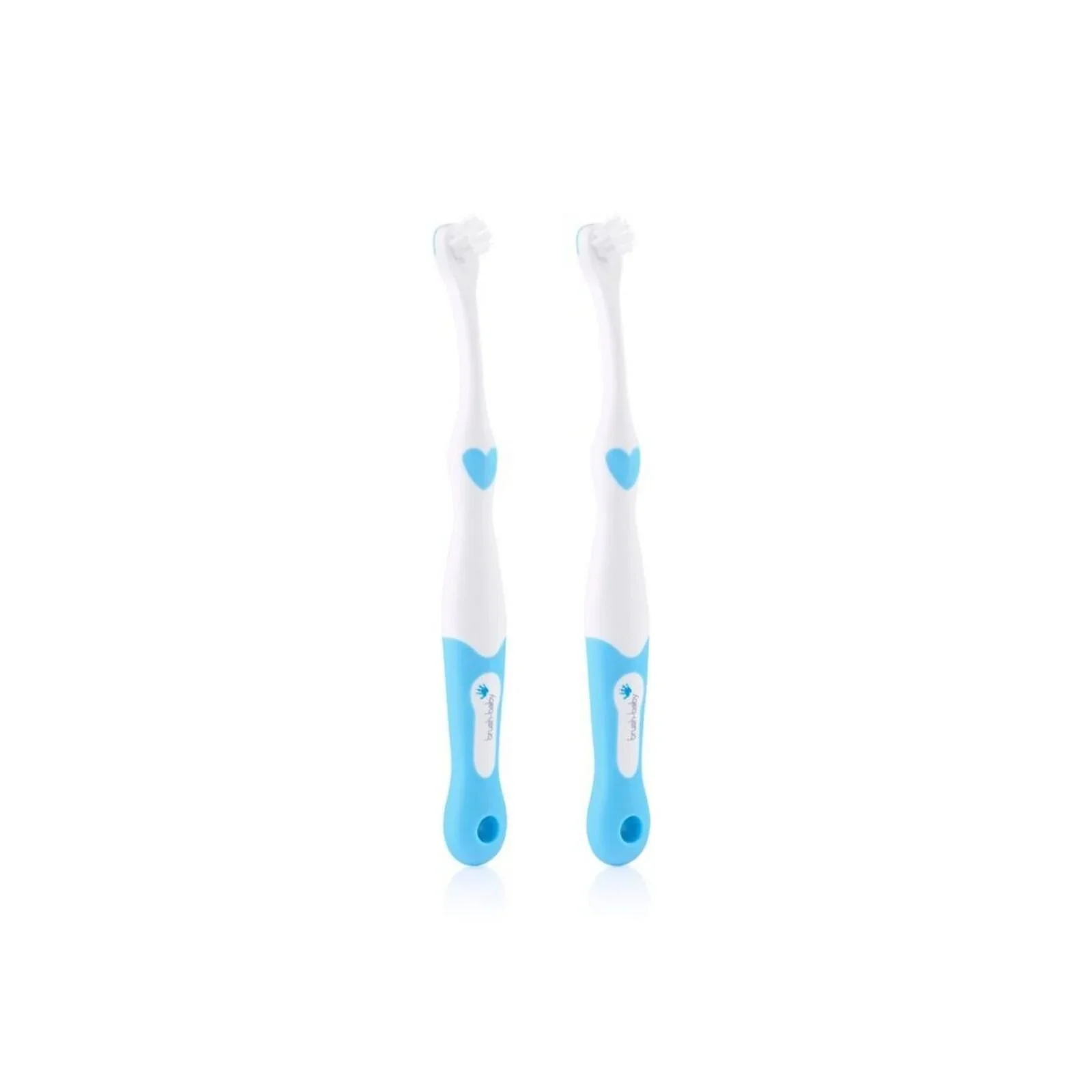 brush-baby First Brush Pack of 2 - Mixed Colours - Image 2