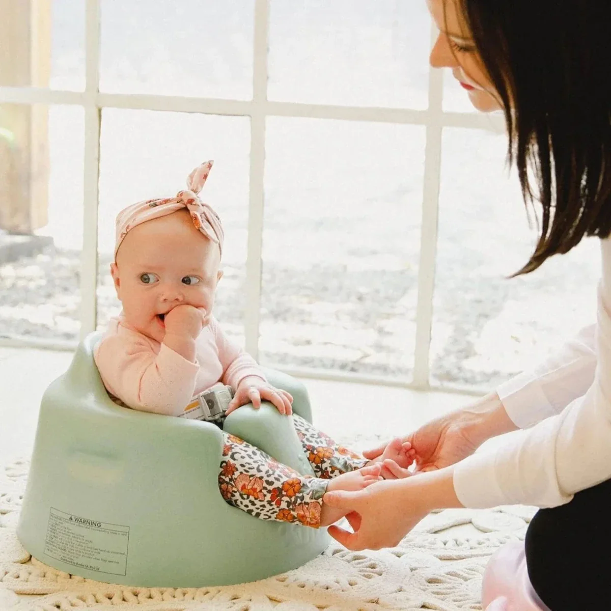 Bumbo Floor Seat 3-12 months - Hemlock - Image 3