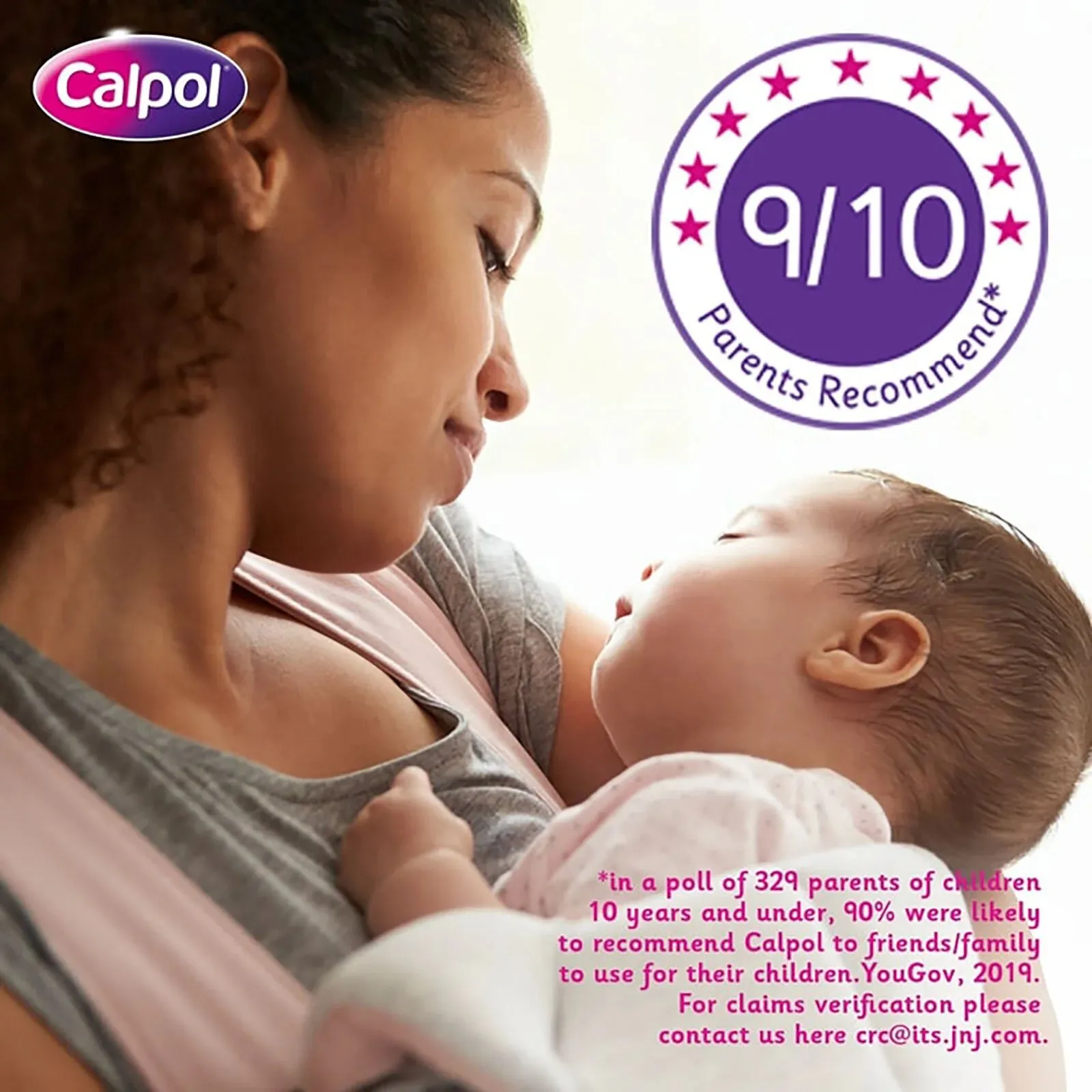 Calpol Sugar Free Infant Suspension Paracetamol Strawberry Flavour 100ml - Image 7