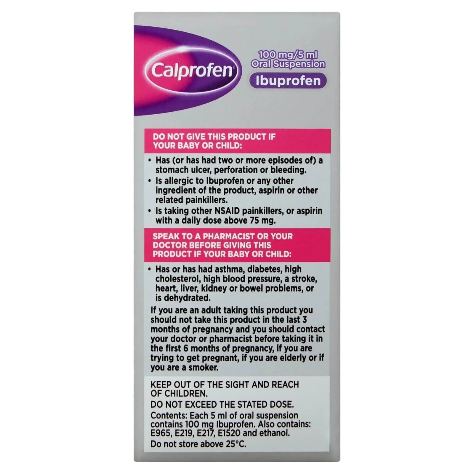 Calprofen 3+ months 100ml - Image 4