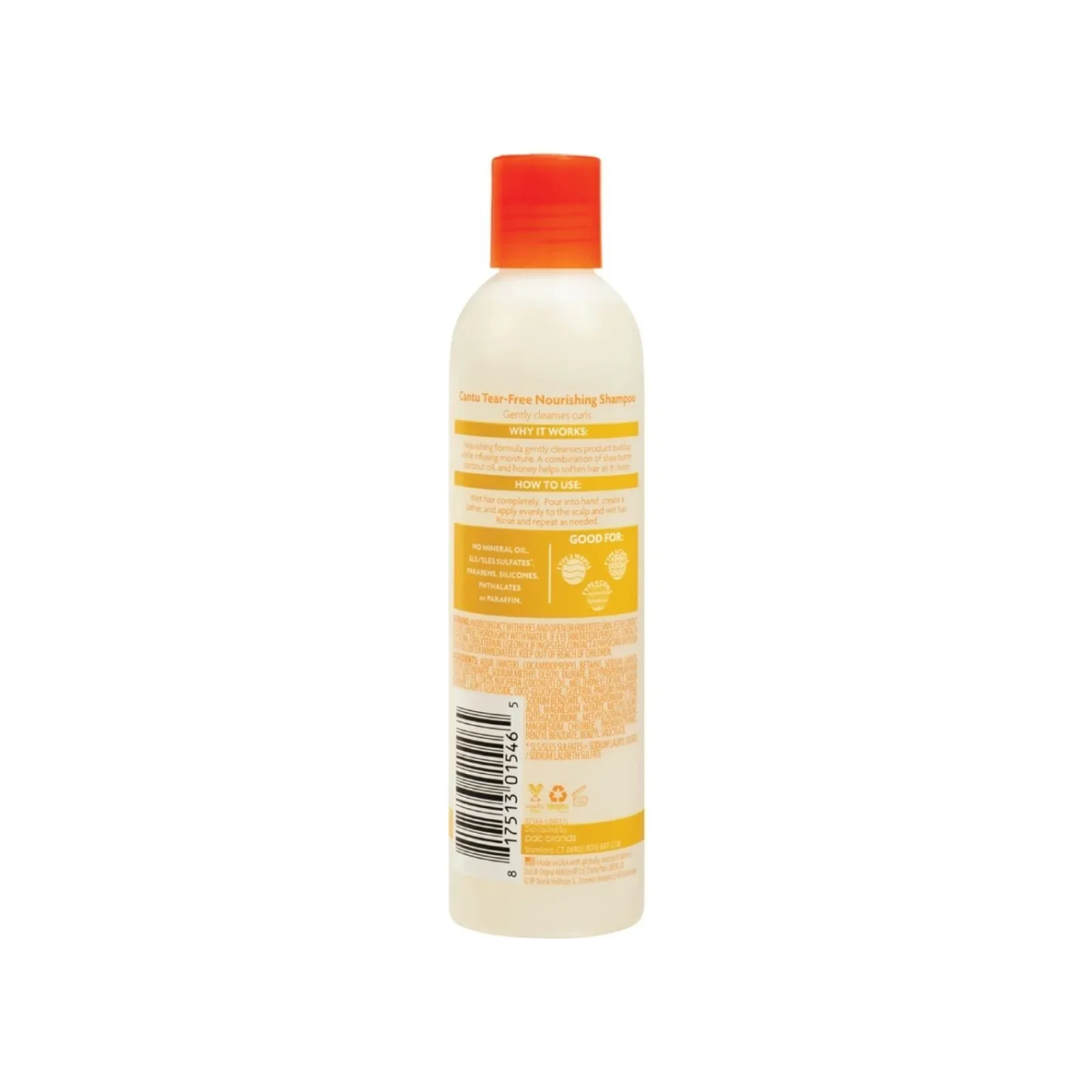 Cantu Care for Kids Tear-free Nourishing Shampoo 237ml - Image 3