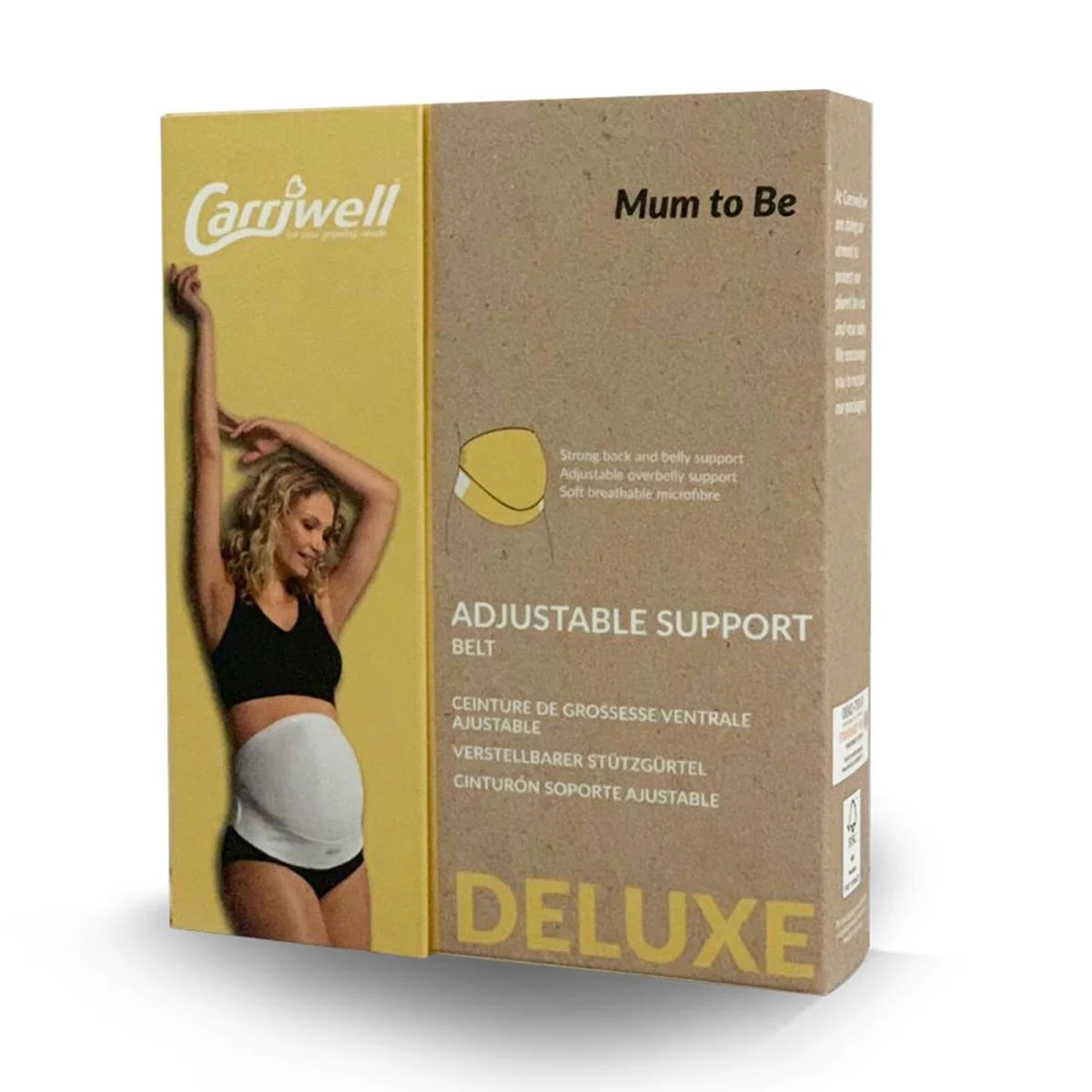 Carriwell Adjustable Support Belt - Black - Image 6