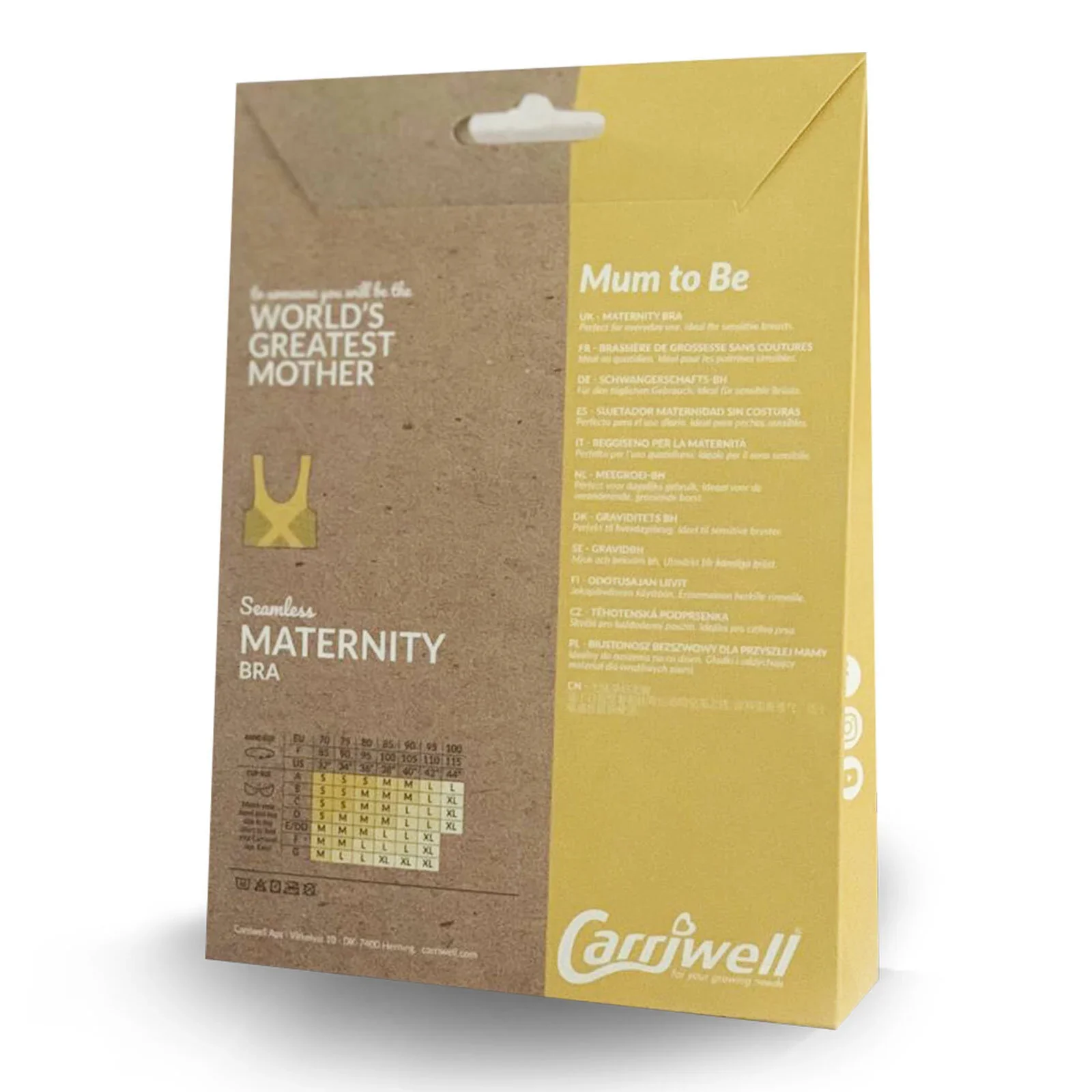 Carriwell Maternity Bra - Black - Image 6