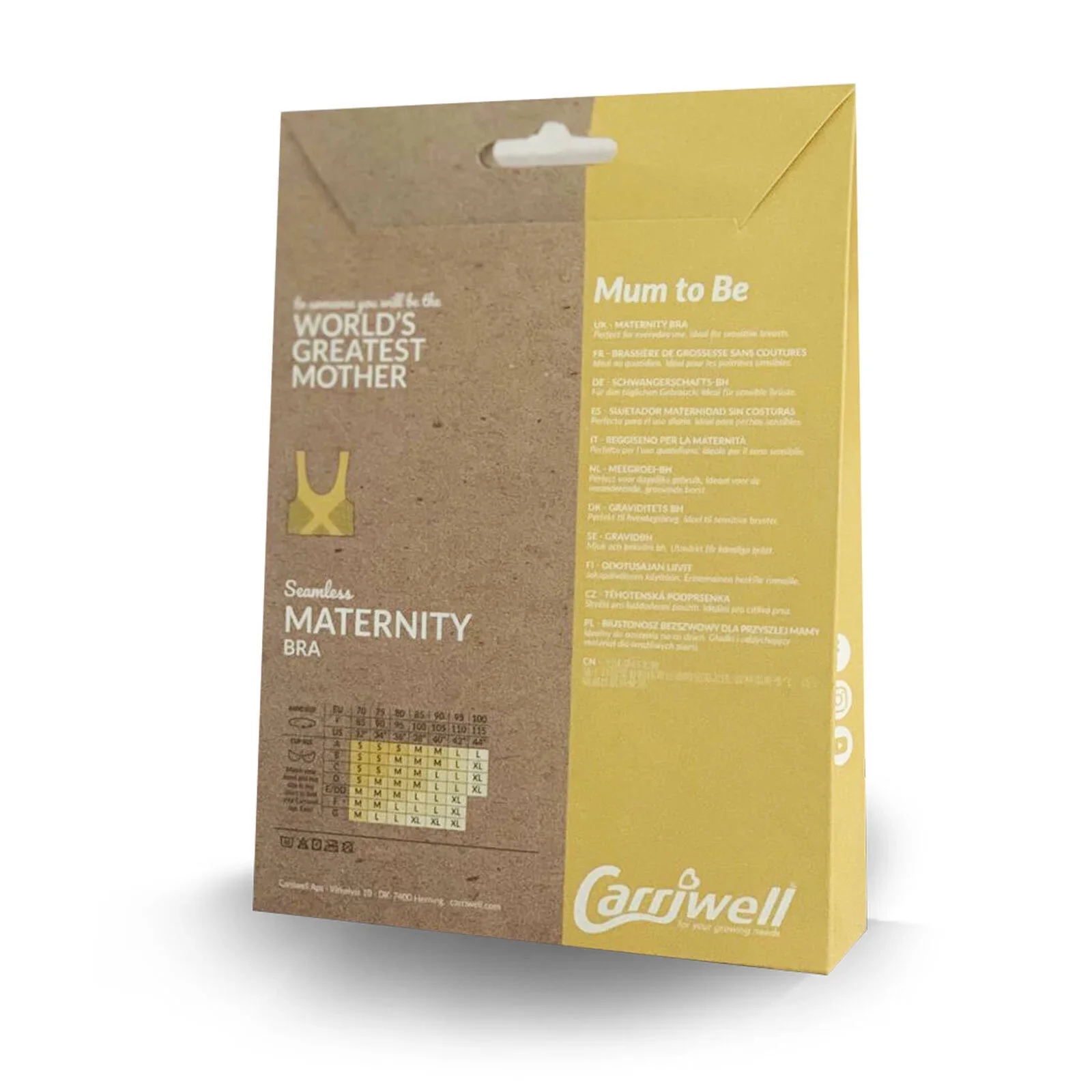 Carriwell Maternity Bra - White - Image 7