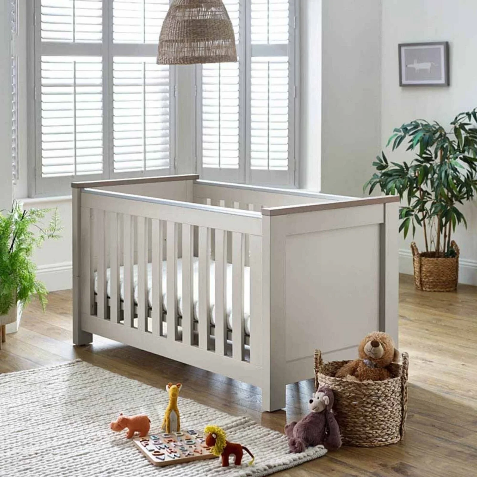 Charnwood Bordeaux Cot Bed - Oatmeal - Image 9