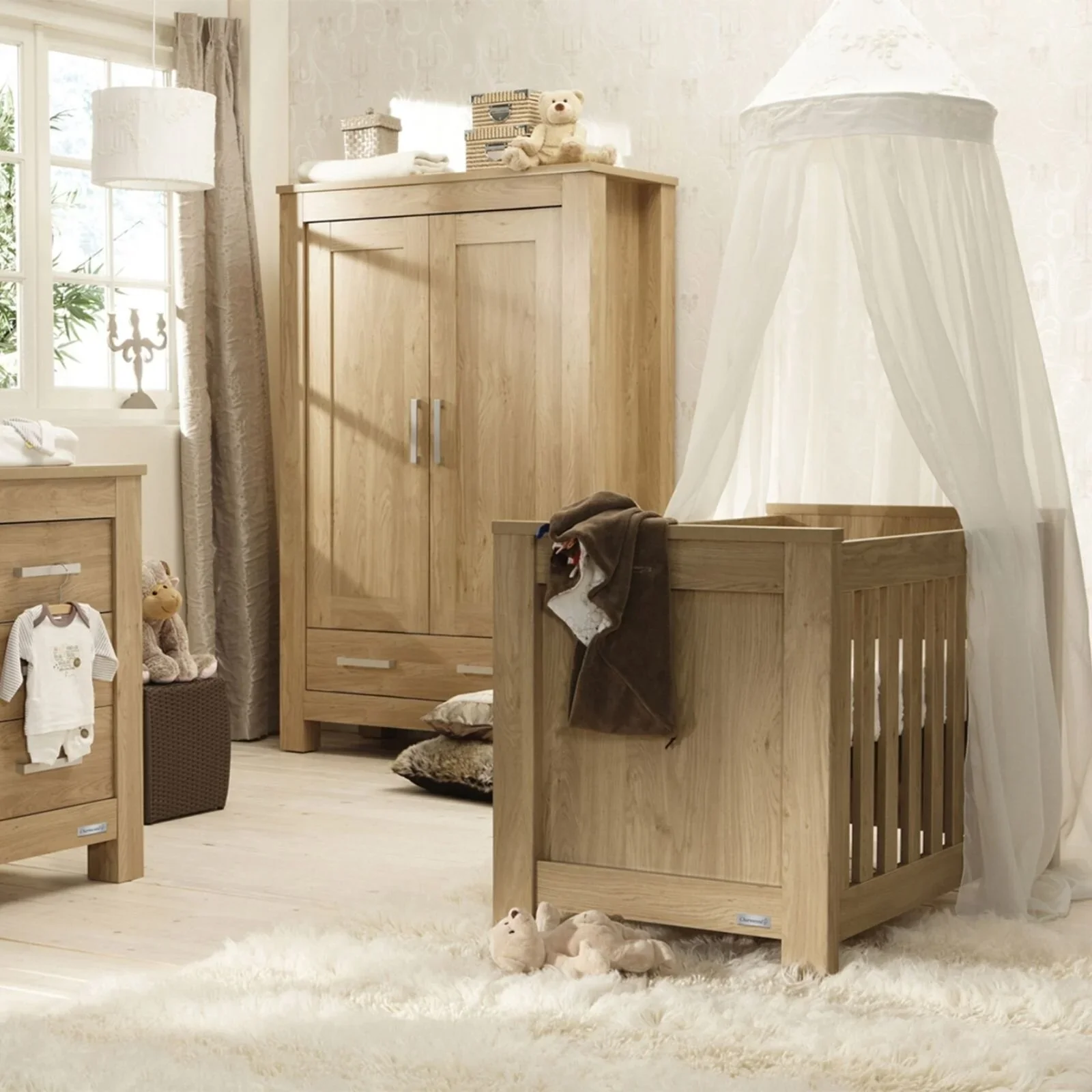 Charnwood Bordeaux Cot Bed - Oak - Image 5