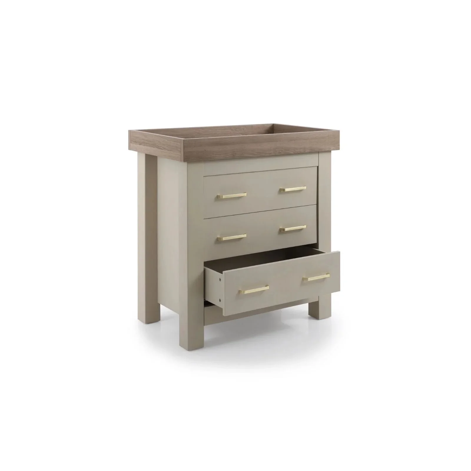 Charnwood Bordeaux Dresser & Baby Changer - Oatmeal - Image 6