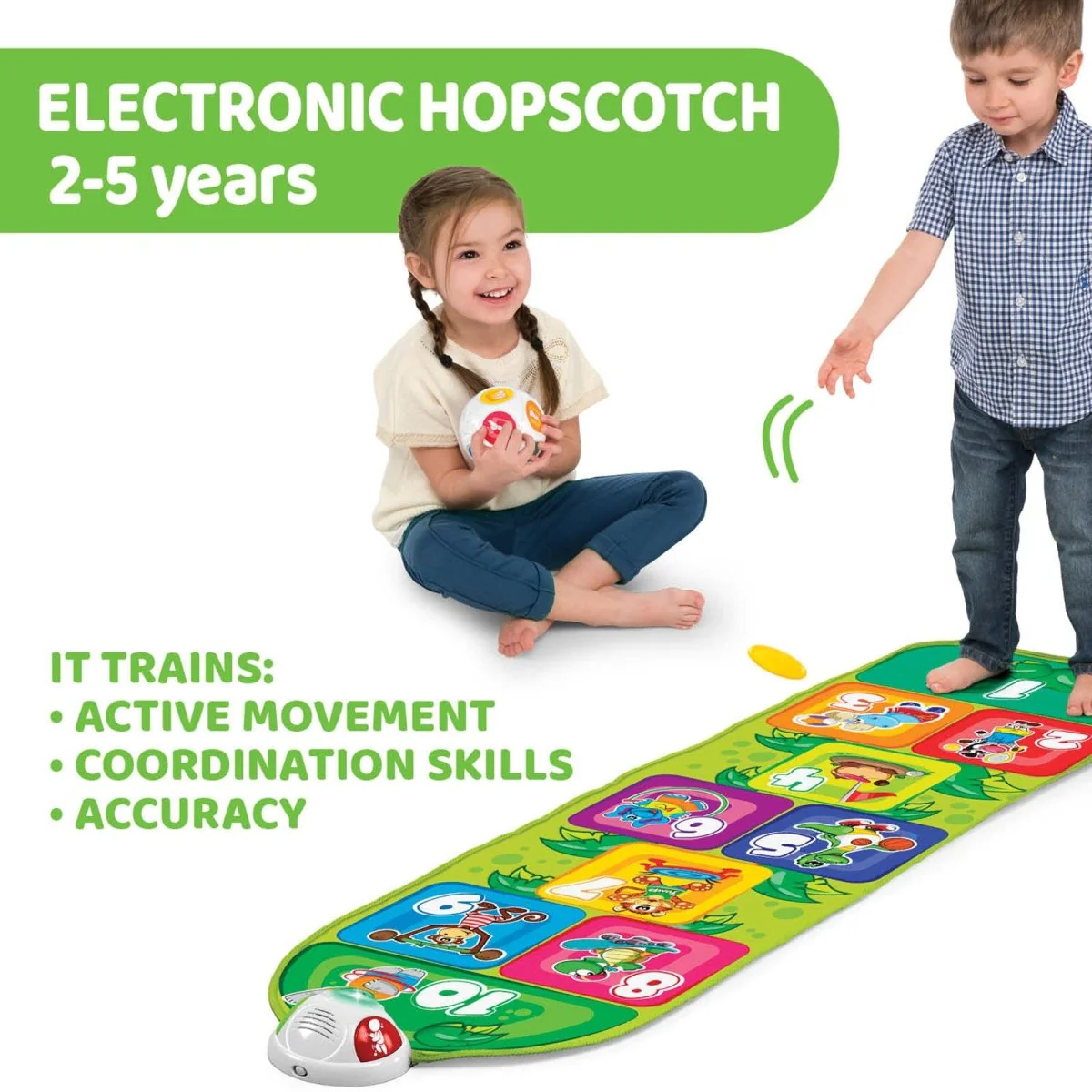Chicco Jump & Fit Playmat Hopscotch - Image 3