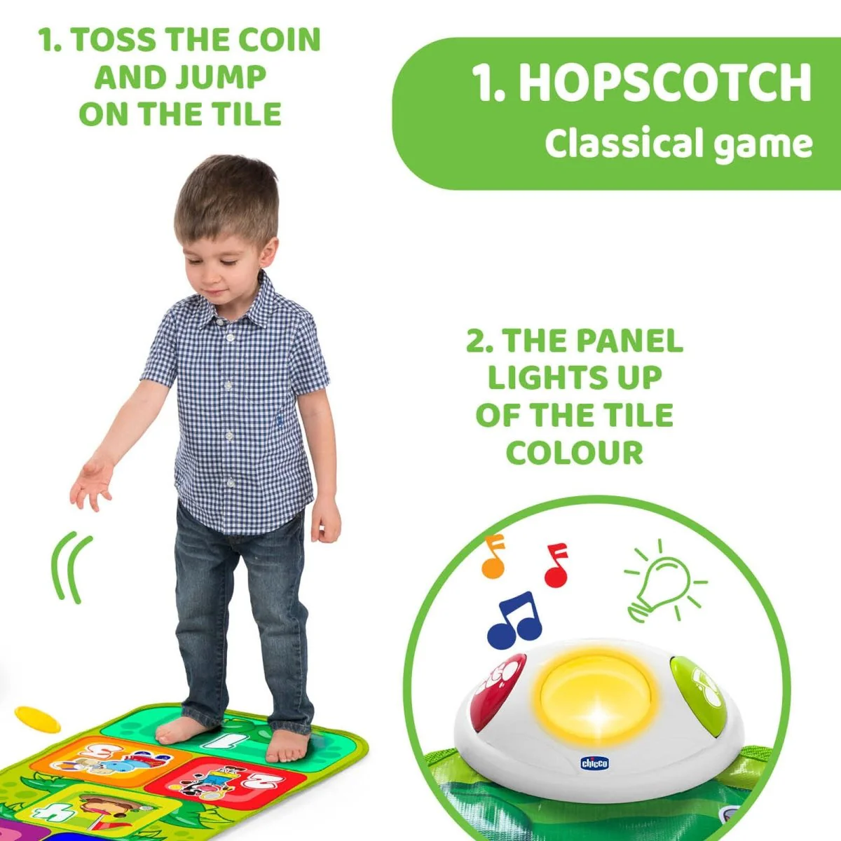 Chicco Jump & Fit Playmat Hopscotch - Image 6