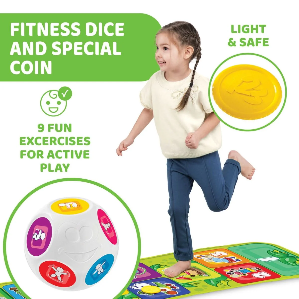 Chicco Jump & Fit Playmat Hopscotch - Image 8