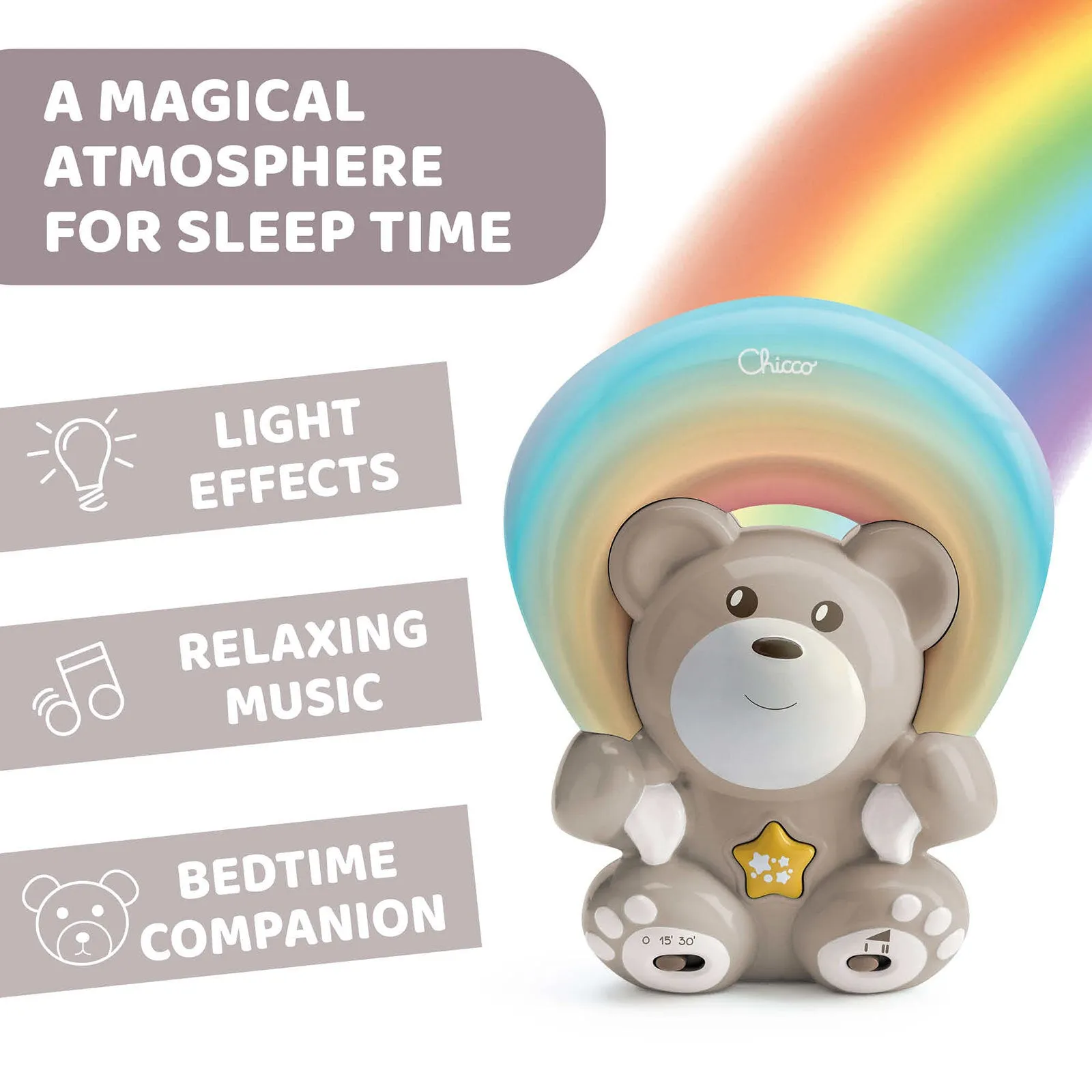 Chicco Rainbow Bear - Image 3