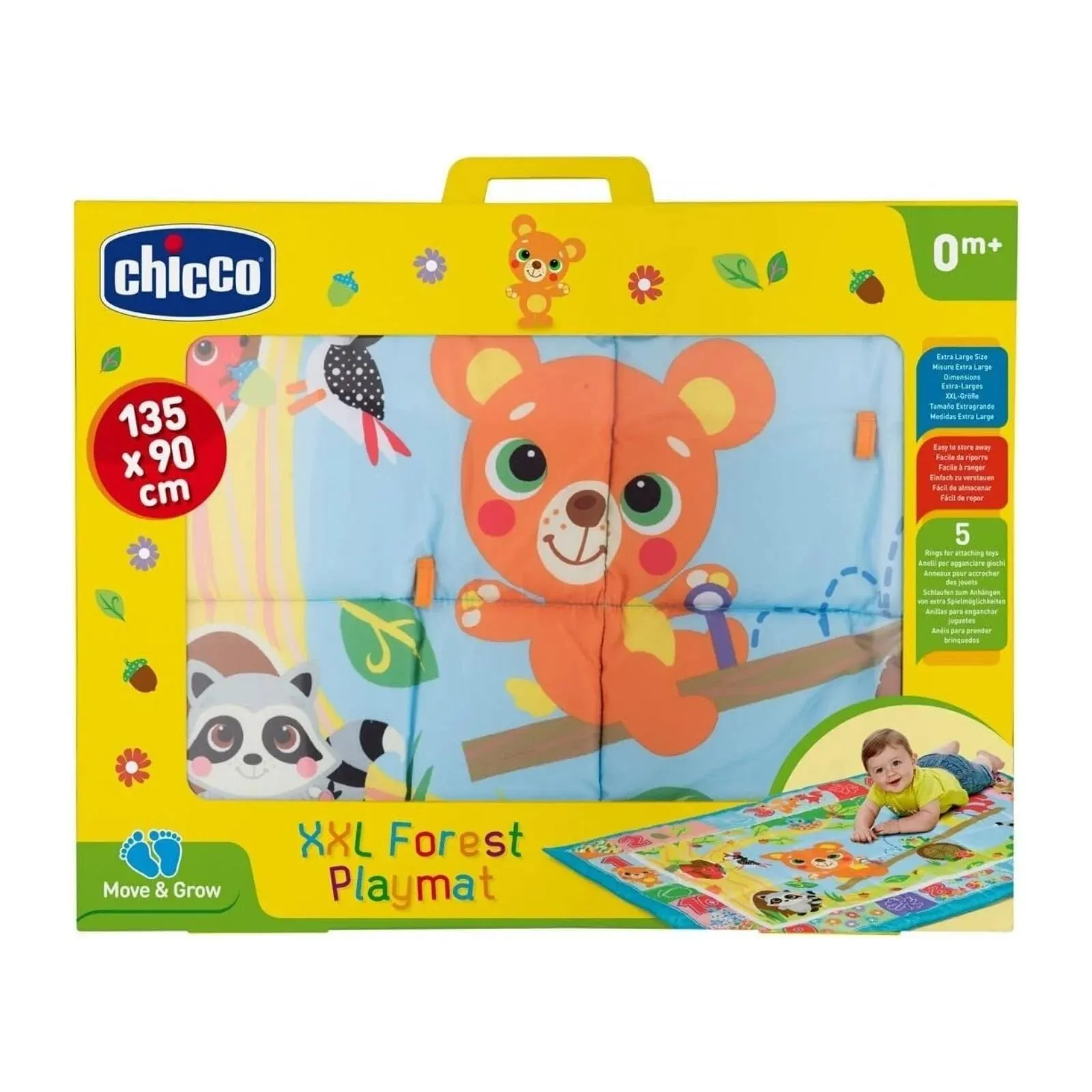 Chicco Toy Move & Grow XXL Forest Playmat - Image 4