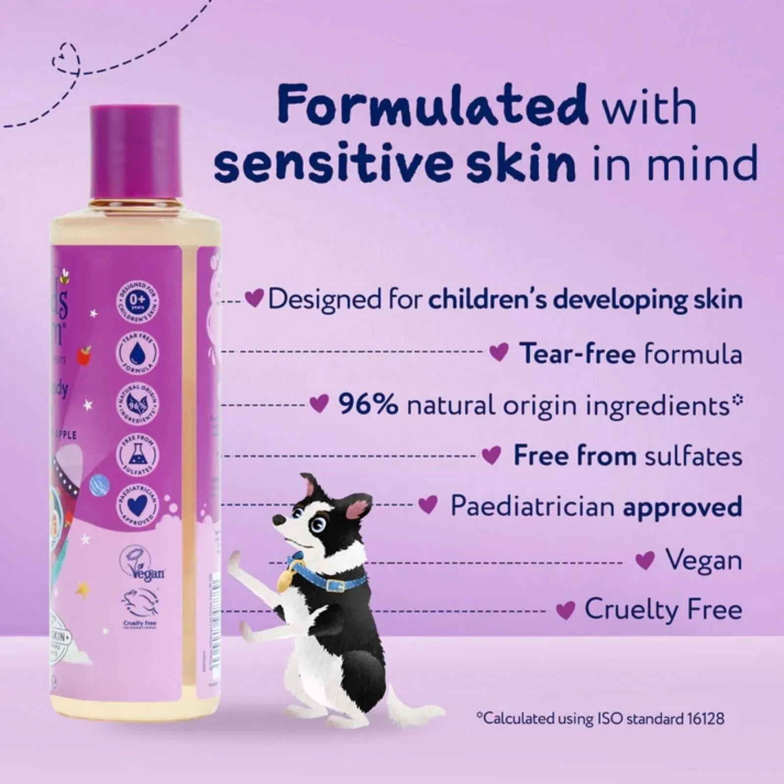 Childs Farm Hair & Body Wash 250ml - Blackberry & Apple - Image 3