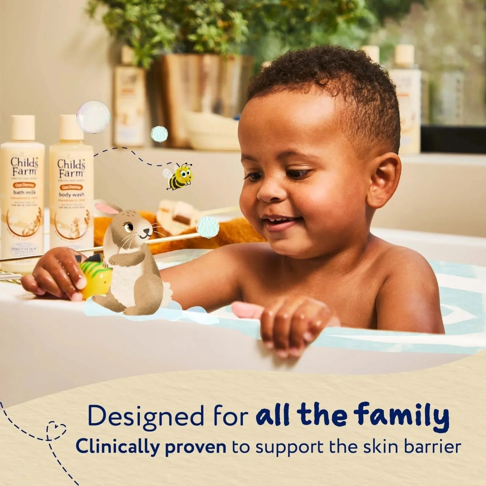 Childs Farm Oatderma Bath Milk 250ml - Image 3