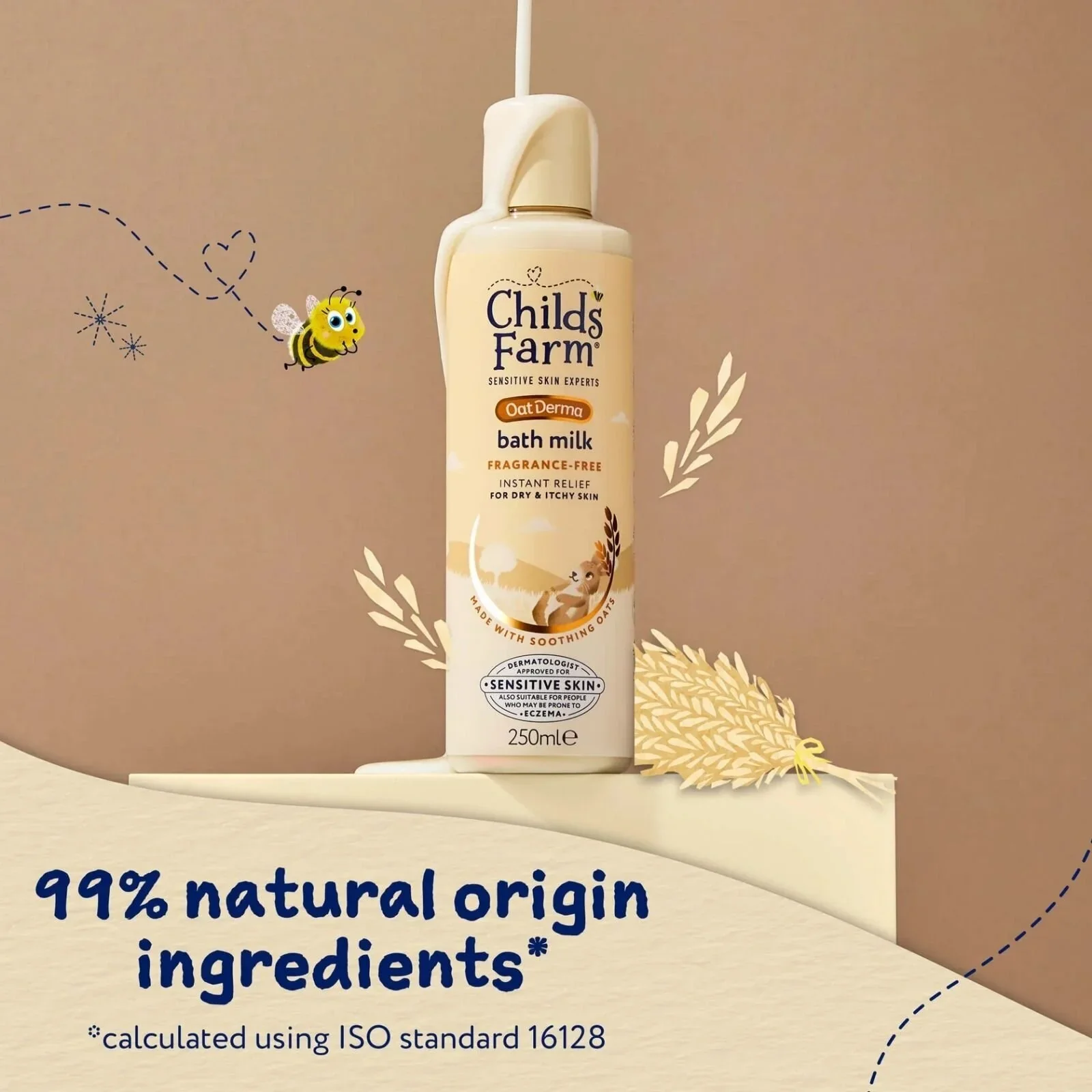 Childs Farm Oatderma Bath Milk 250ml - Image 4