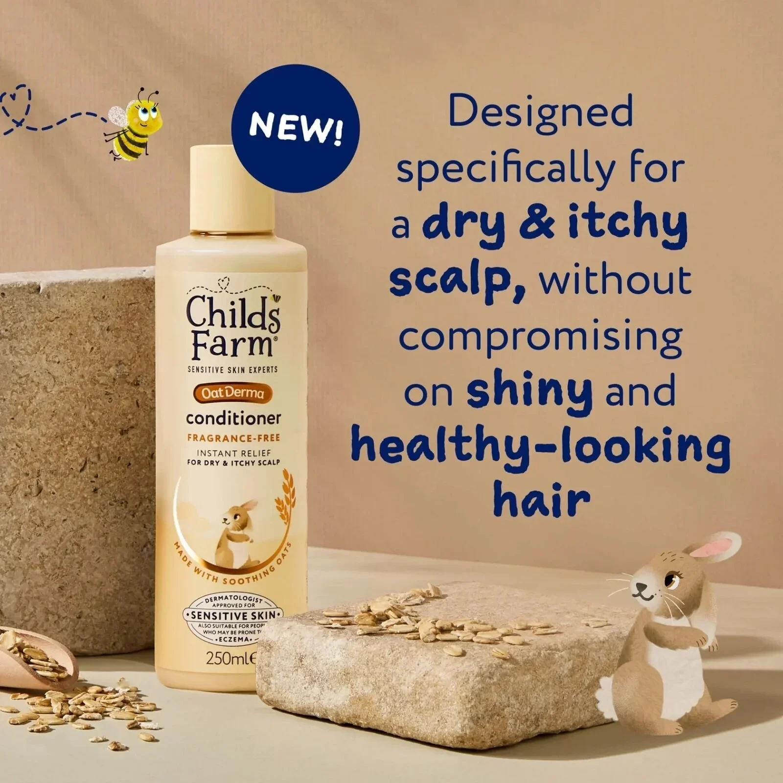 Childs Farm Oatderma Conditioner 250ml - Image 2