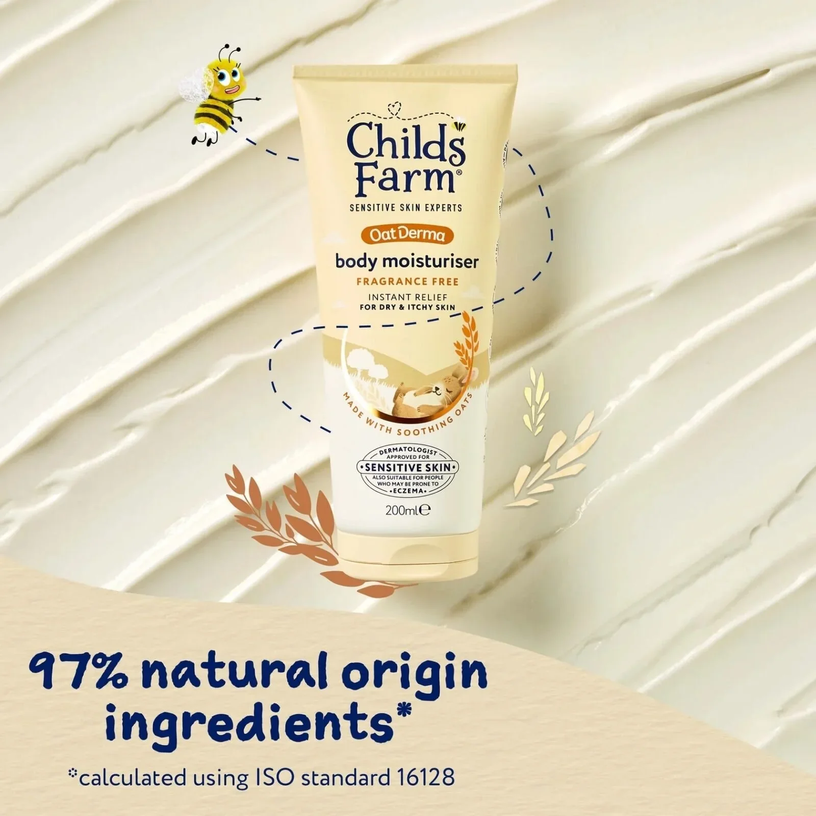 Childs Farm Oatderma Moisturiser 200ml - Image 4