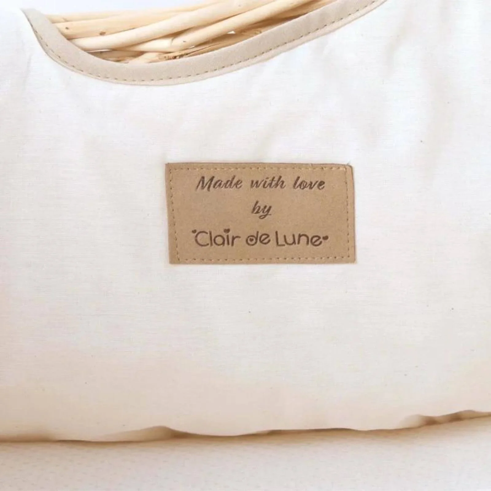 Clair De Lune Organic Natural Noah Pod - Cream - Image 3