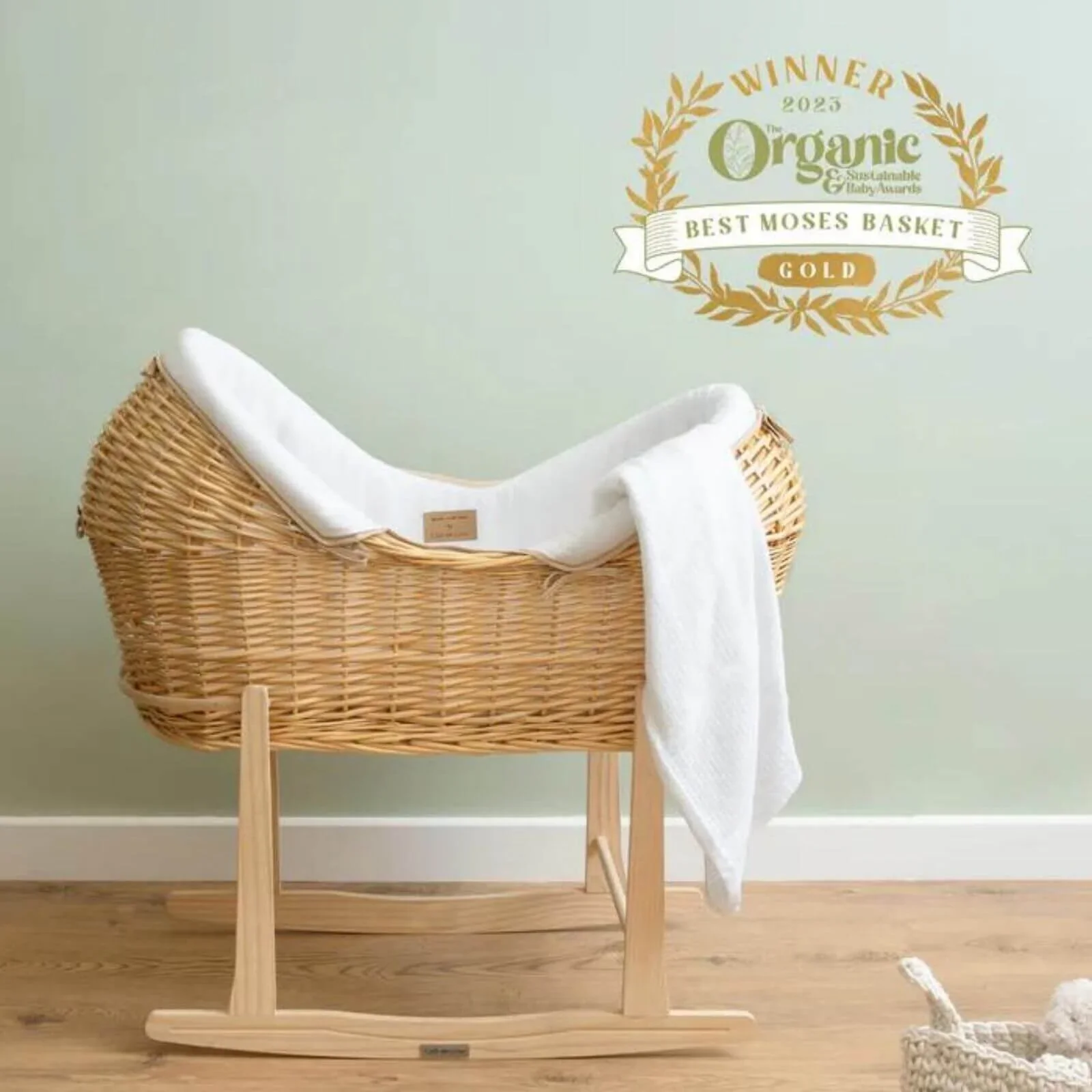 Clair De Lune Organic Natural Noah Pod - Cream - Image 9