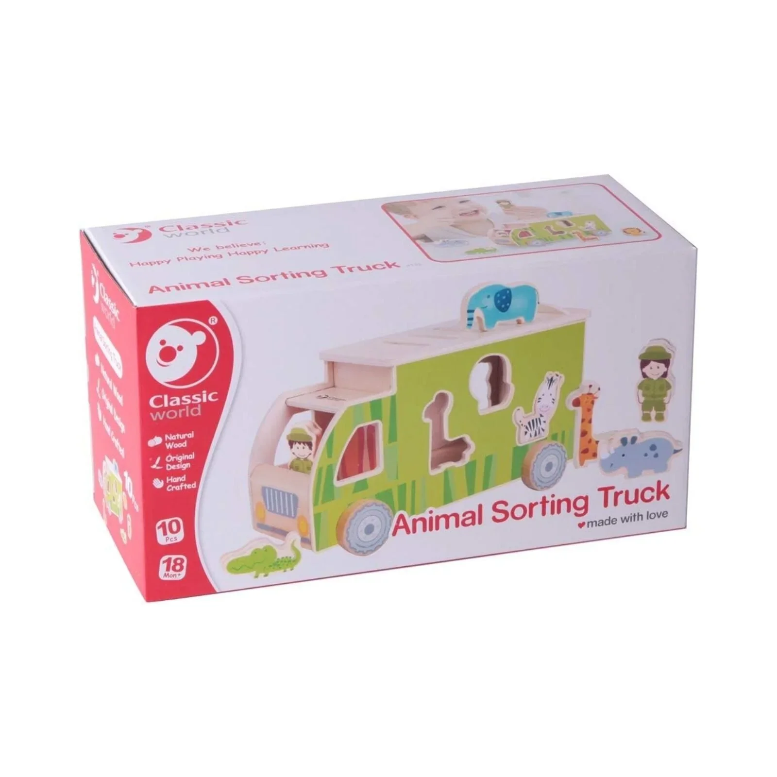 Classic World Animal Sorting Truck - Image 3