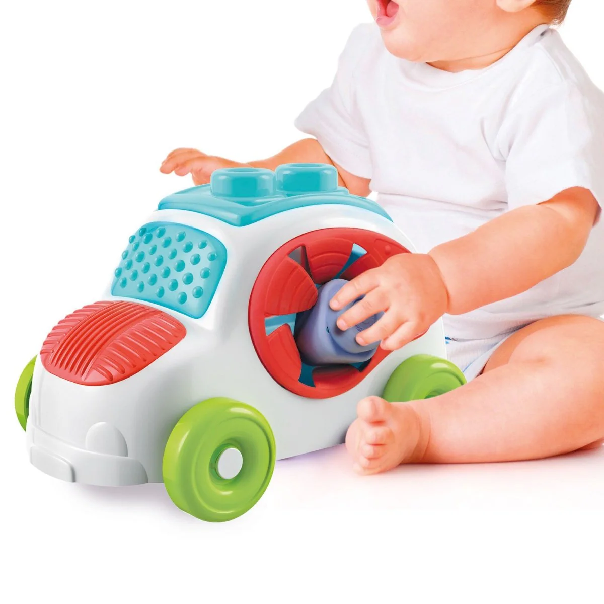 Clementoni Soft Clemmy - Soft Block Sensory Car - Image 4