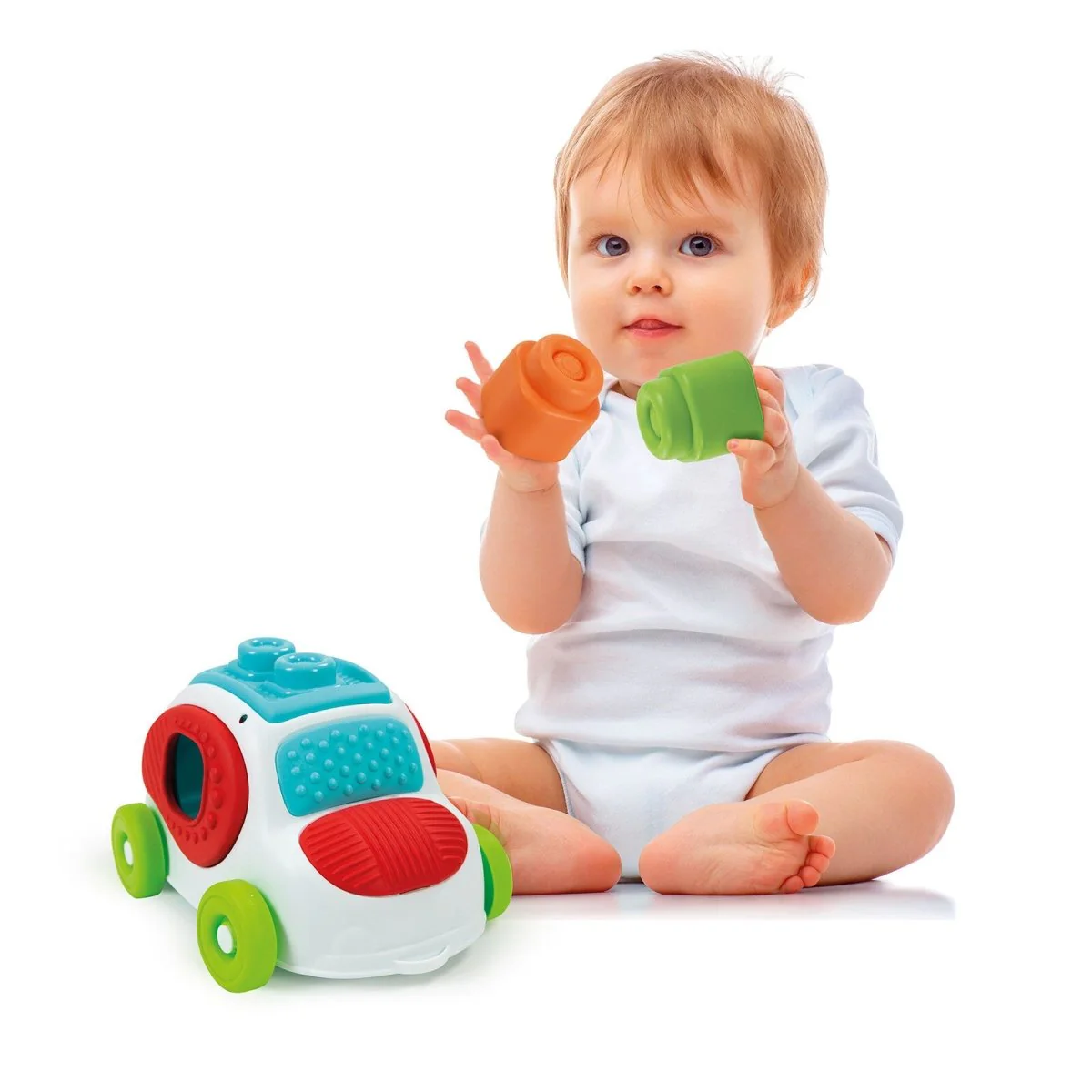 Clementoni Soft Clemmy - Soft Block Sensory Car - Image 5