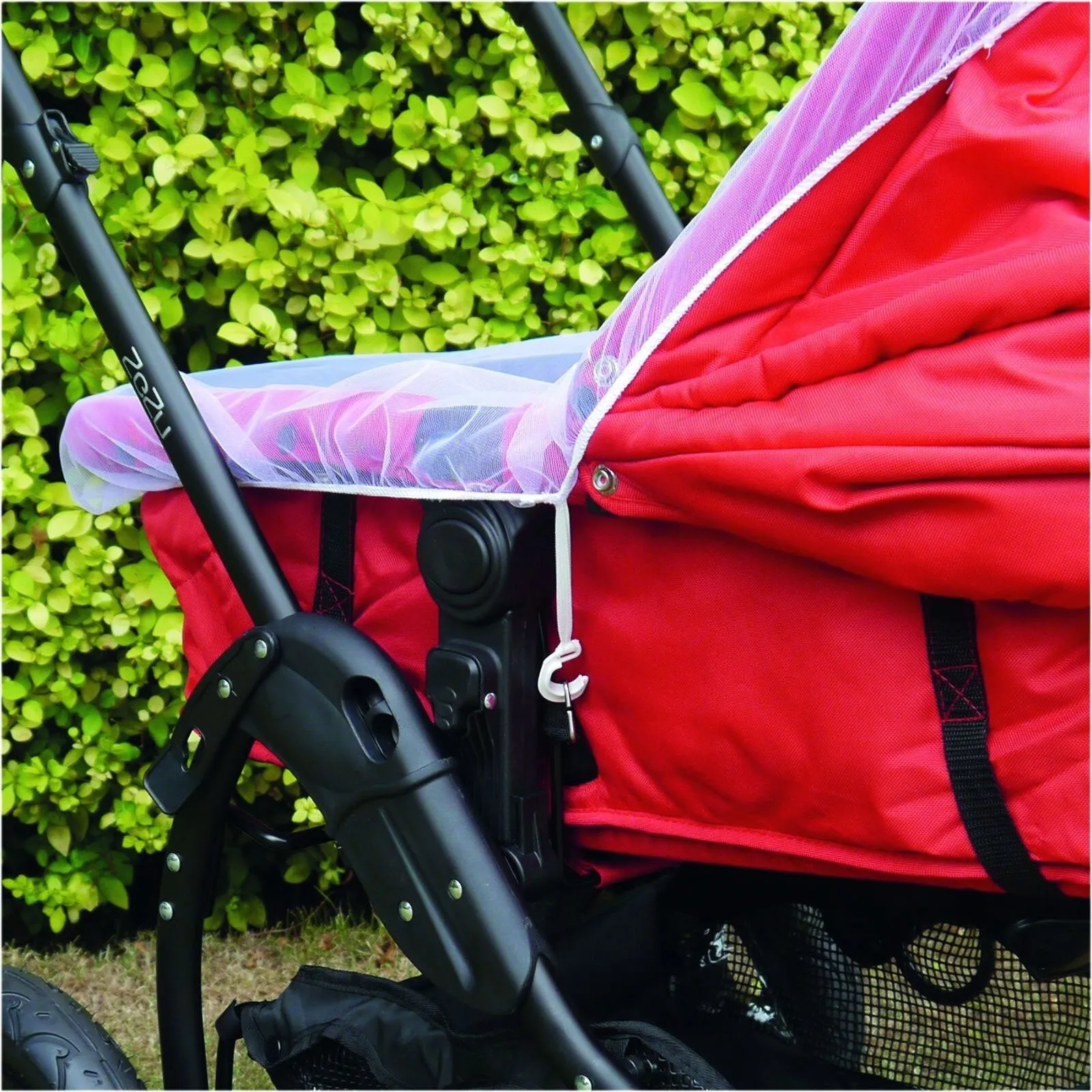 Clippasafe Pram/Carrycot Insect Net White - Image 2