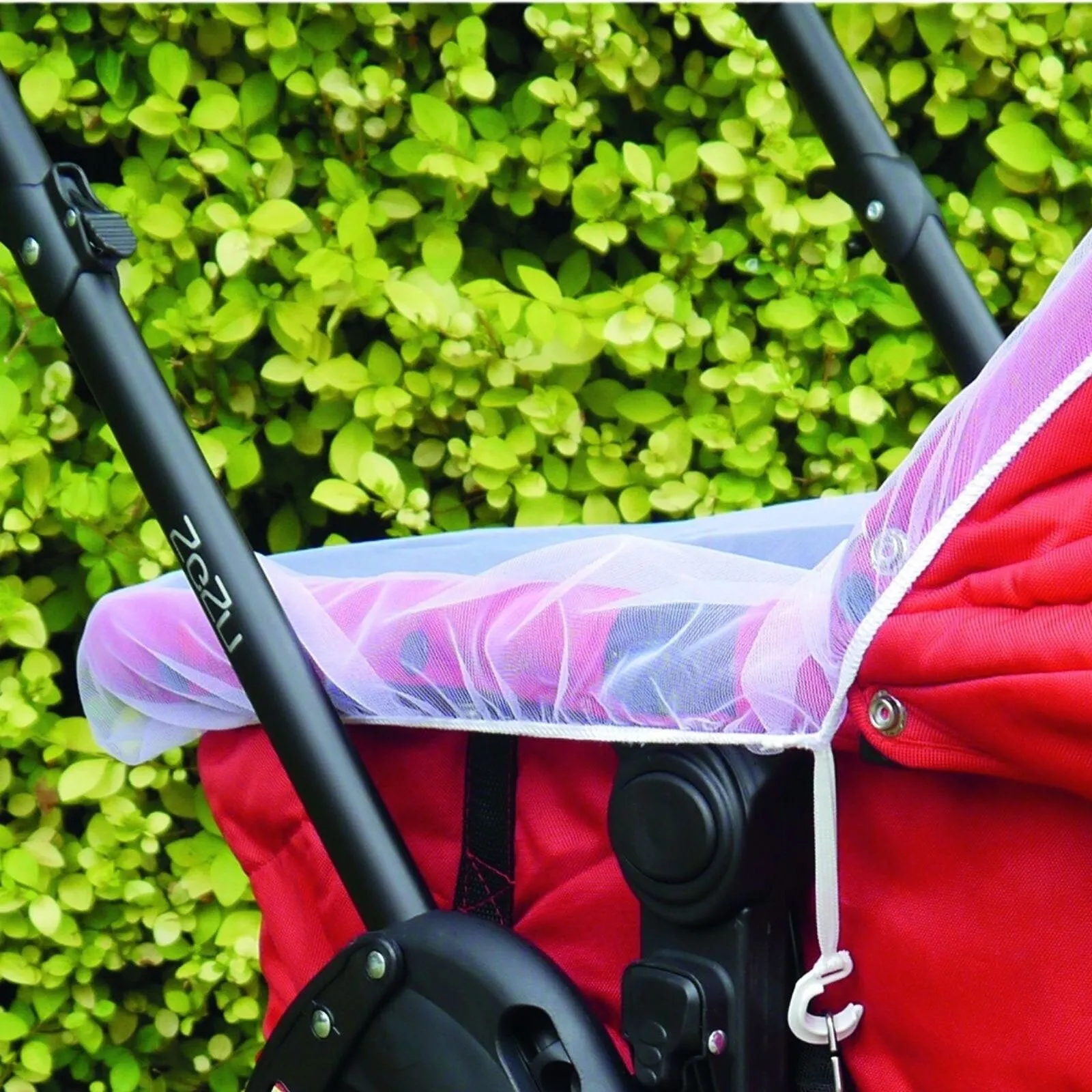 Clippasafe Pram/Carrycot Insect Net White - Image 3