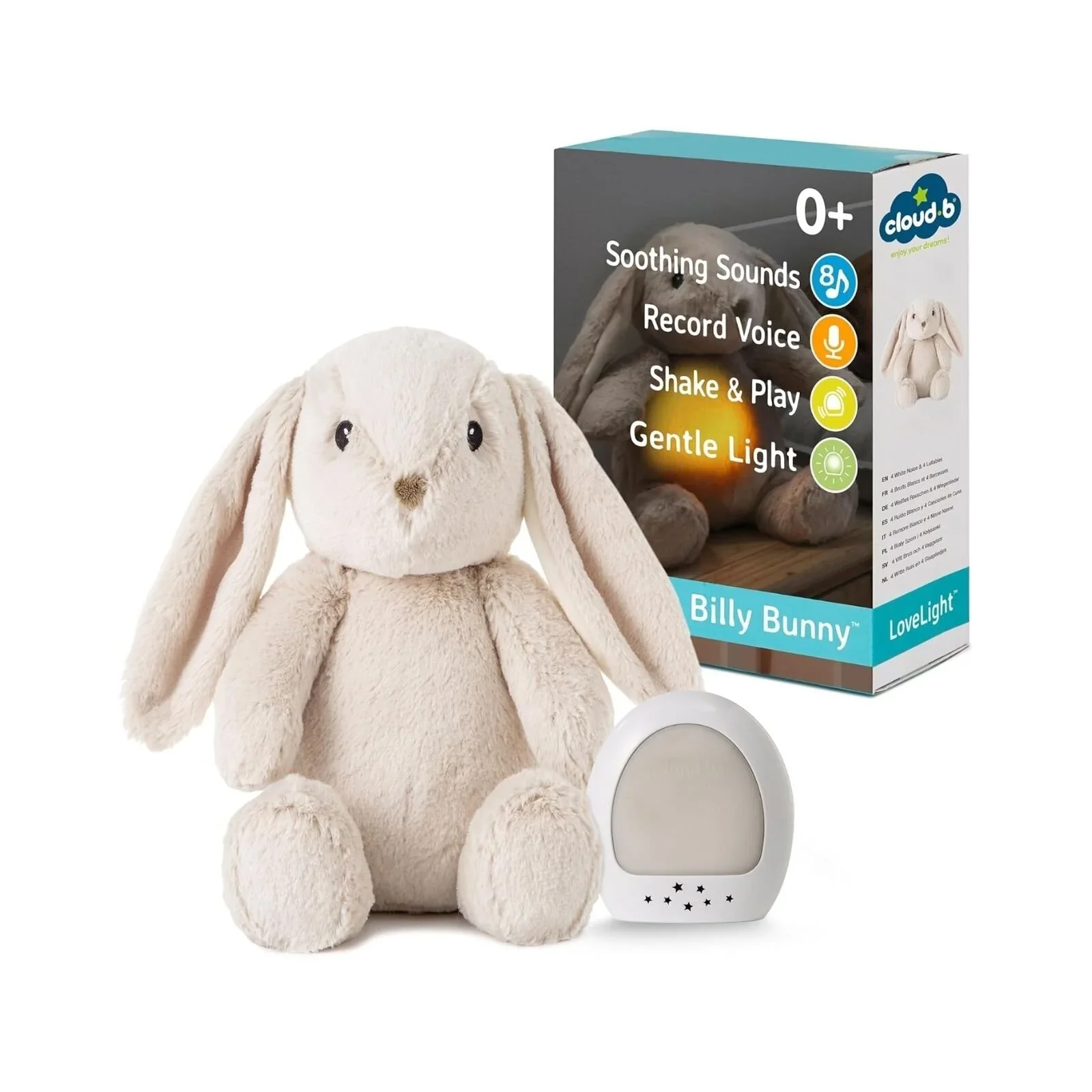 Cloud.b LoveLight Billy Bunny Nightlight & Sound Soother - Image 4