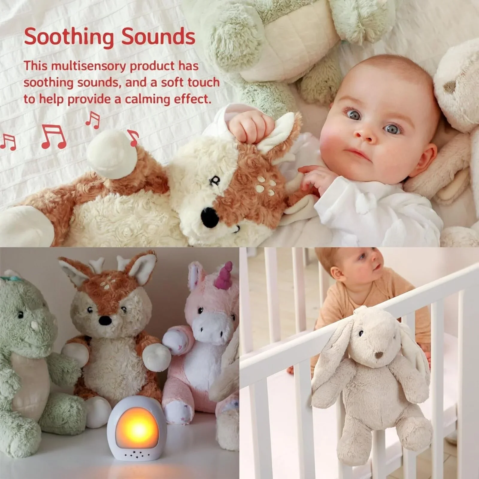 Cloud.b LoveLight Billy Bunny Nightlight & Sound Soother - Image 6