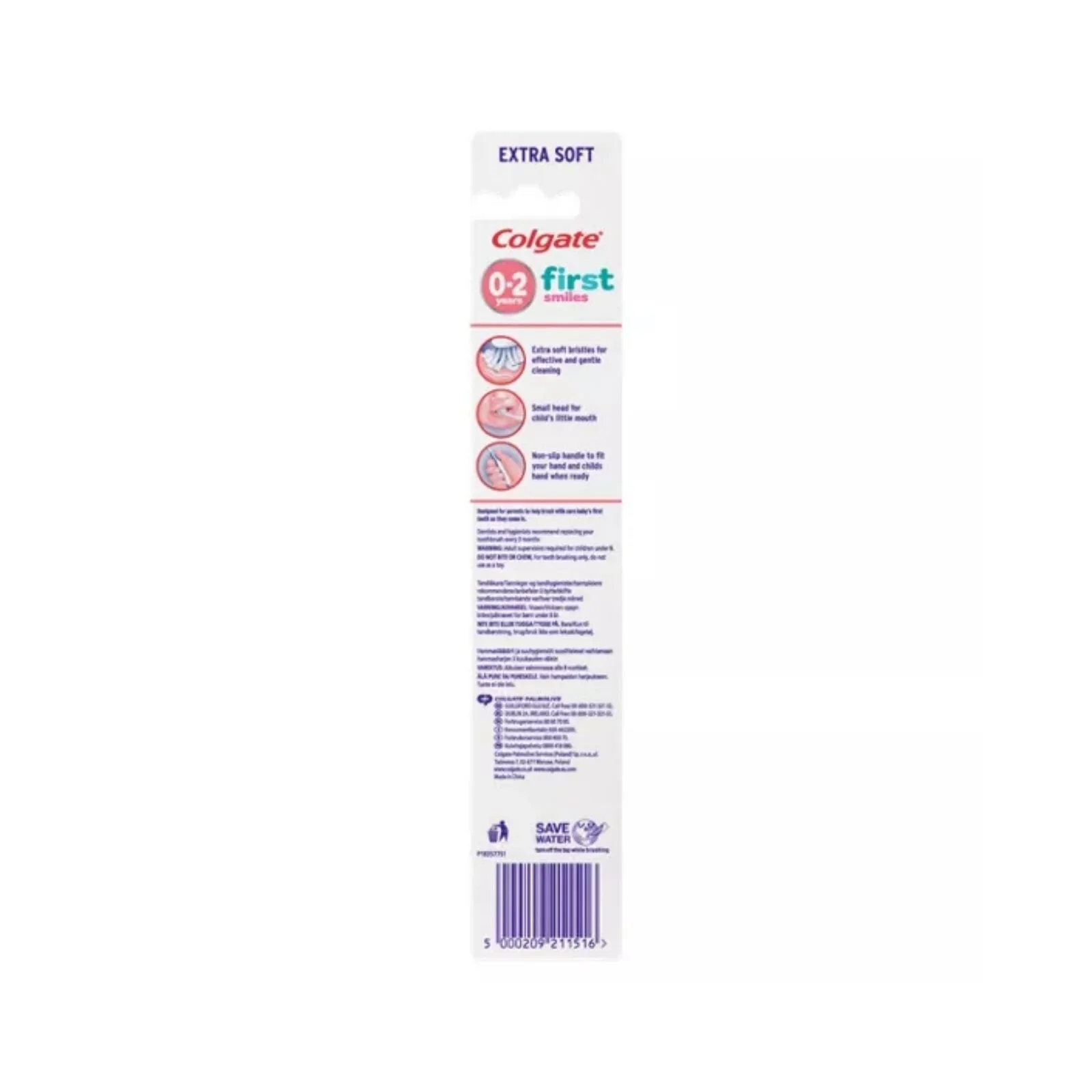 Colgate Kids Extra Soft Toothbrush 0-2 years - Image 2