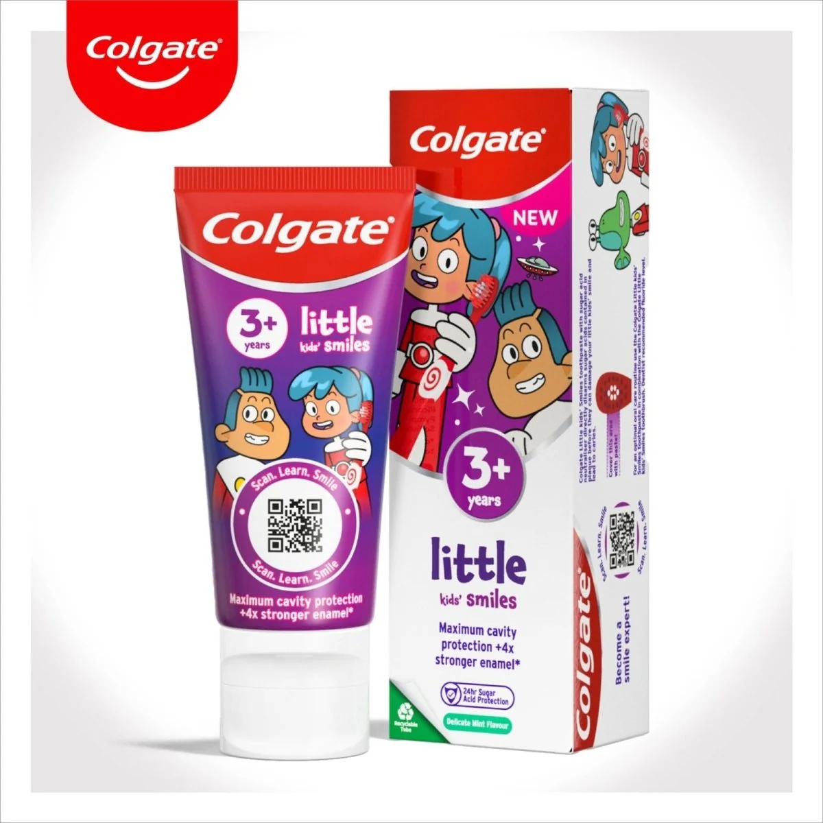 Colgate Kids Strawberry Toothpaste 3-5 years 75ml - Image 4