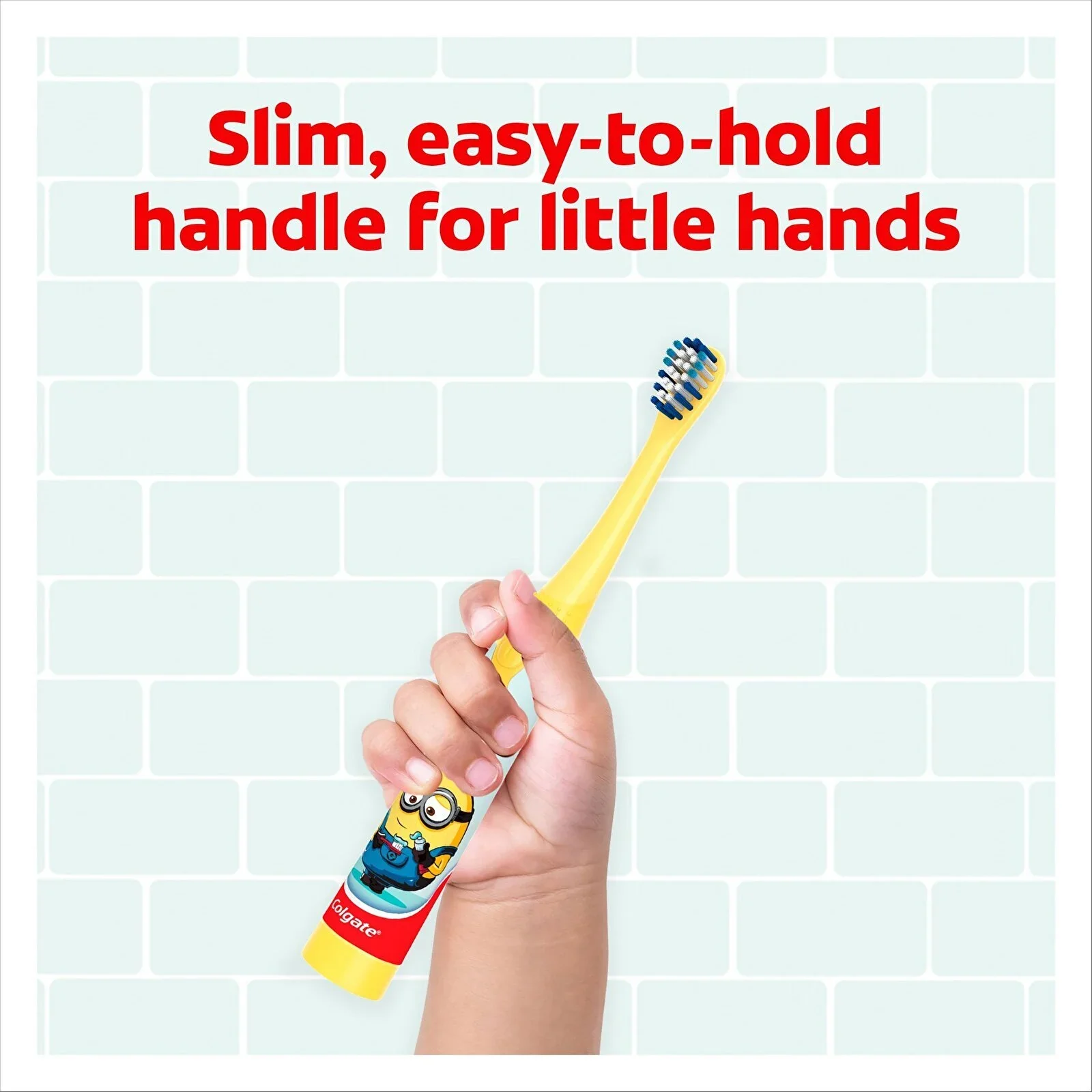 Colgate Minions Extra Soft Battery Toothbrush 3+ years - Image 3