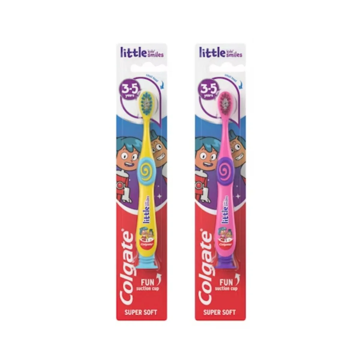 Colgate Smiles Extra Soft Toothbrush 3-5 years Assorted - Image 2