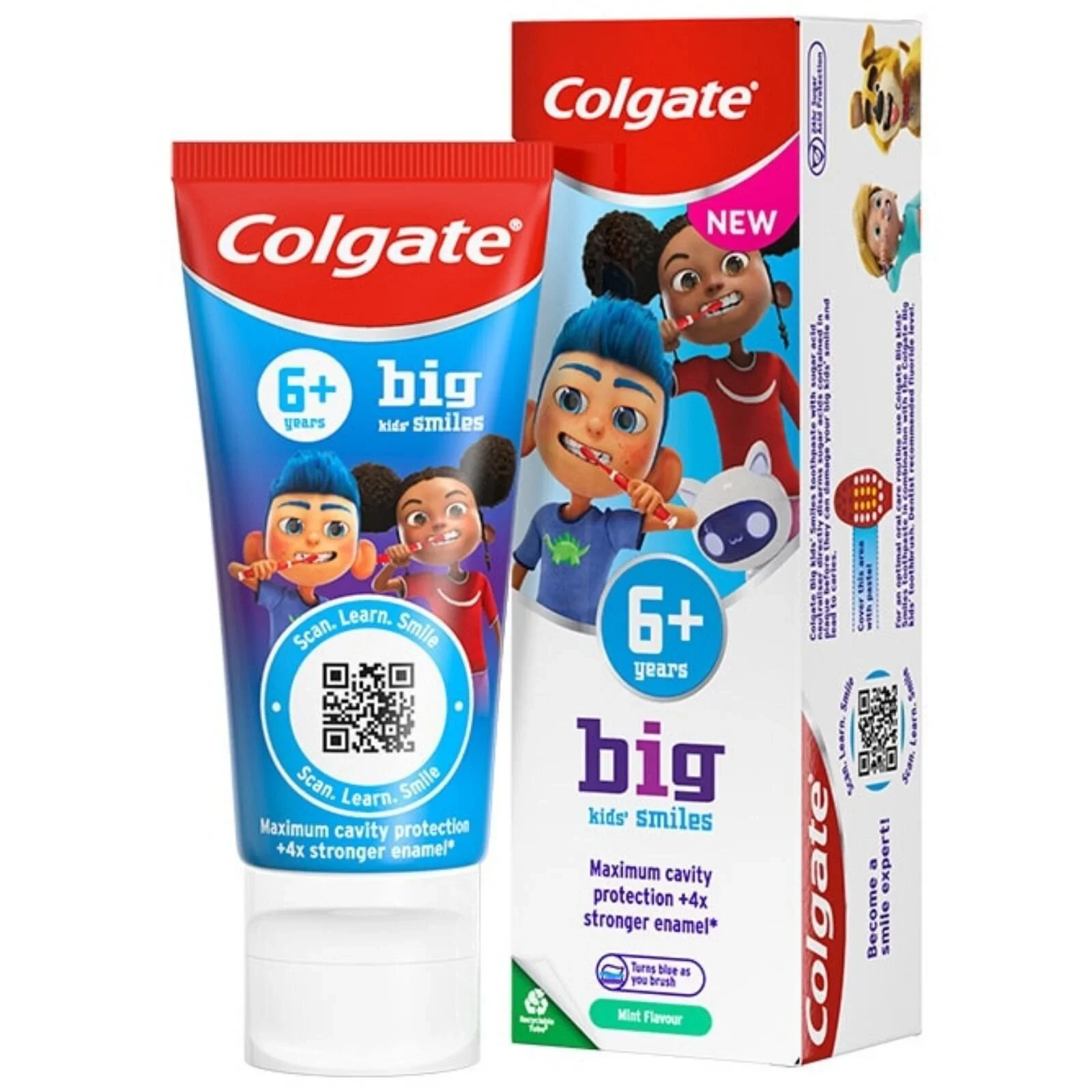 Colgate Toothpaste Kids Mild Mint 6+ years 50ml - Image 3