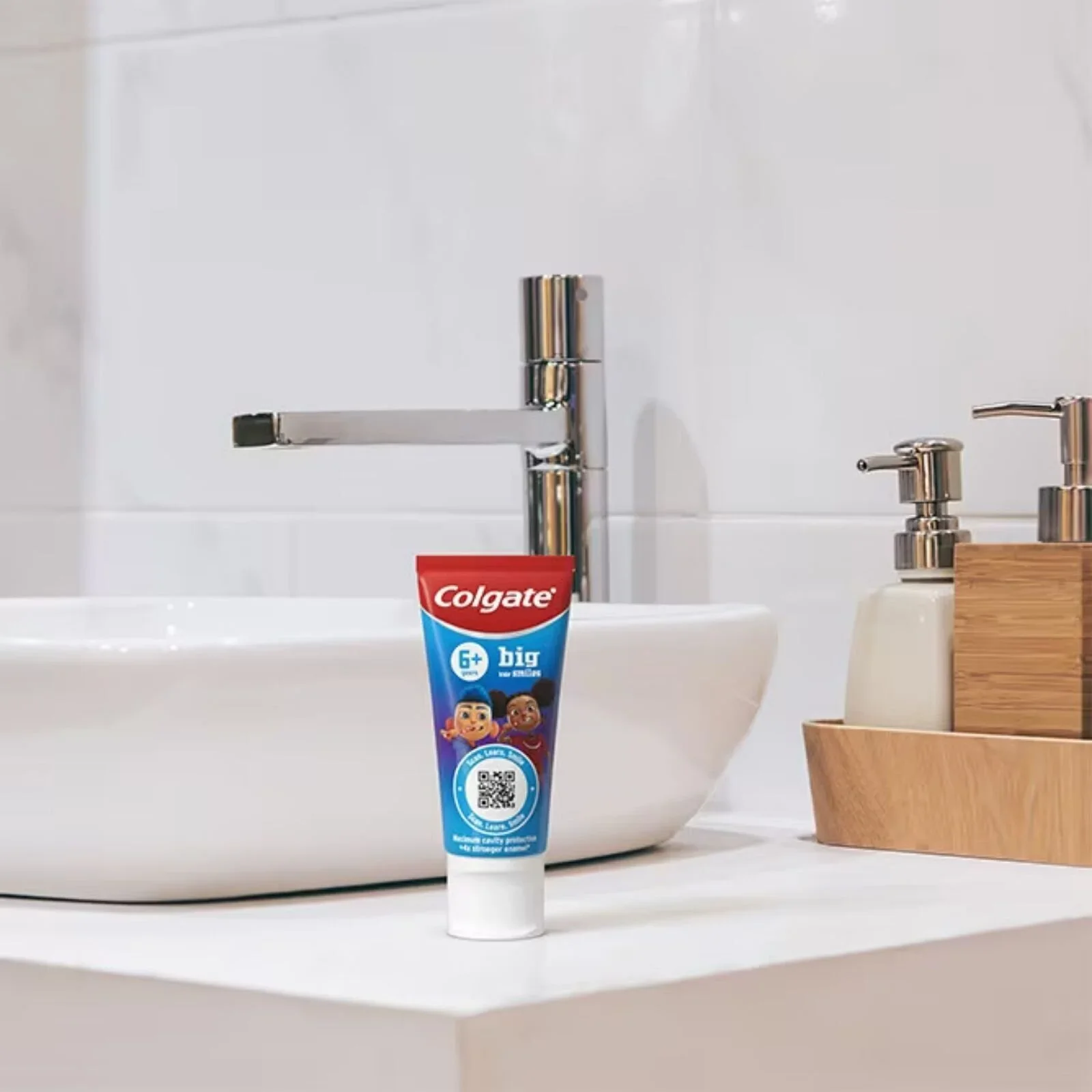 Colgate Toothpaste Kids Mild Mint 6+ years 50ml - Image 4