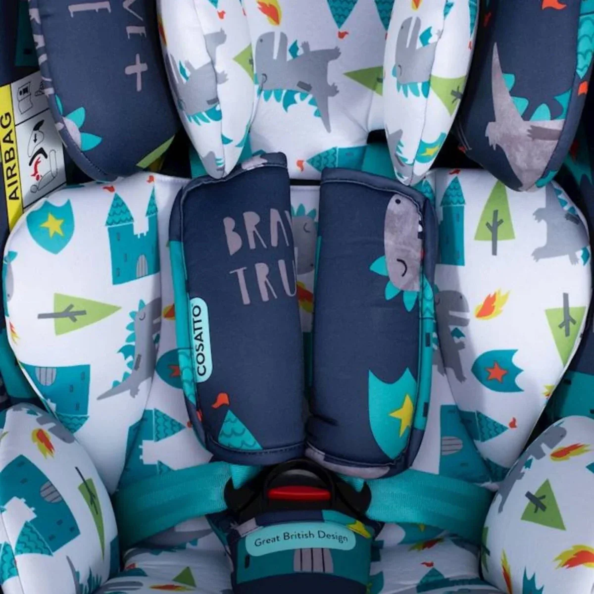 Cosatto All in All 360 Rotate i-Size Car Seat - Dragon Kingdom - Image 5