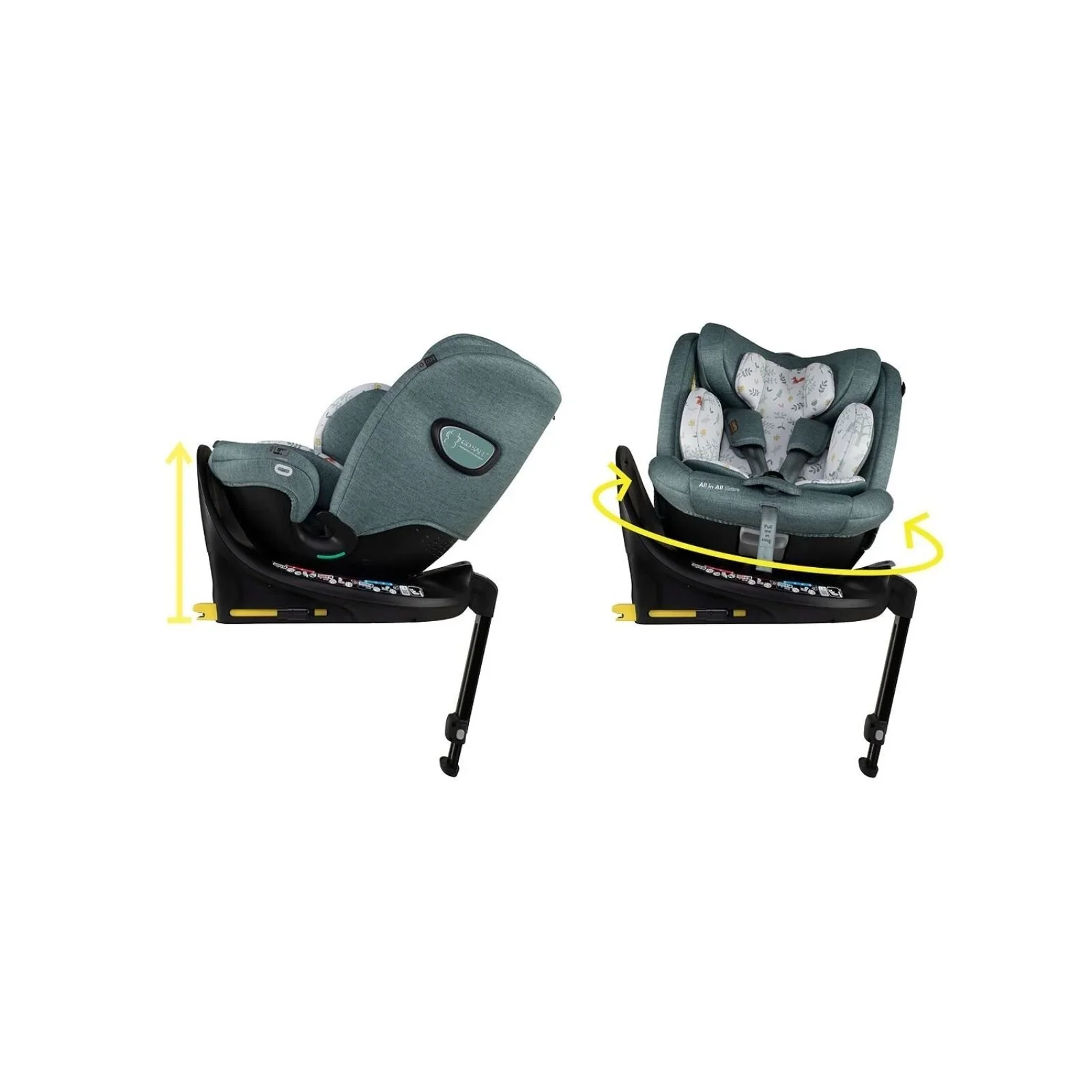 Cosatto All in All Extra i-Size 360 Car Seat - Meadow - Image 2