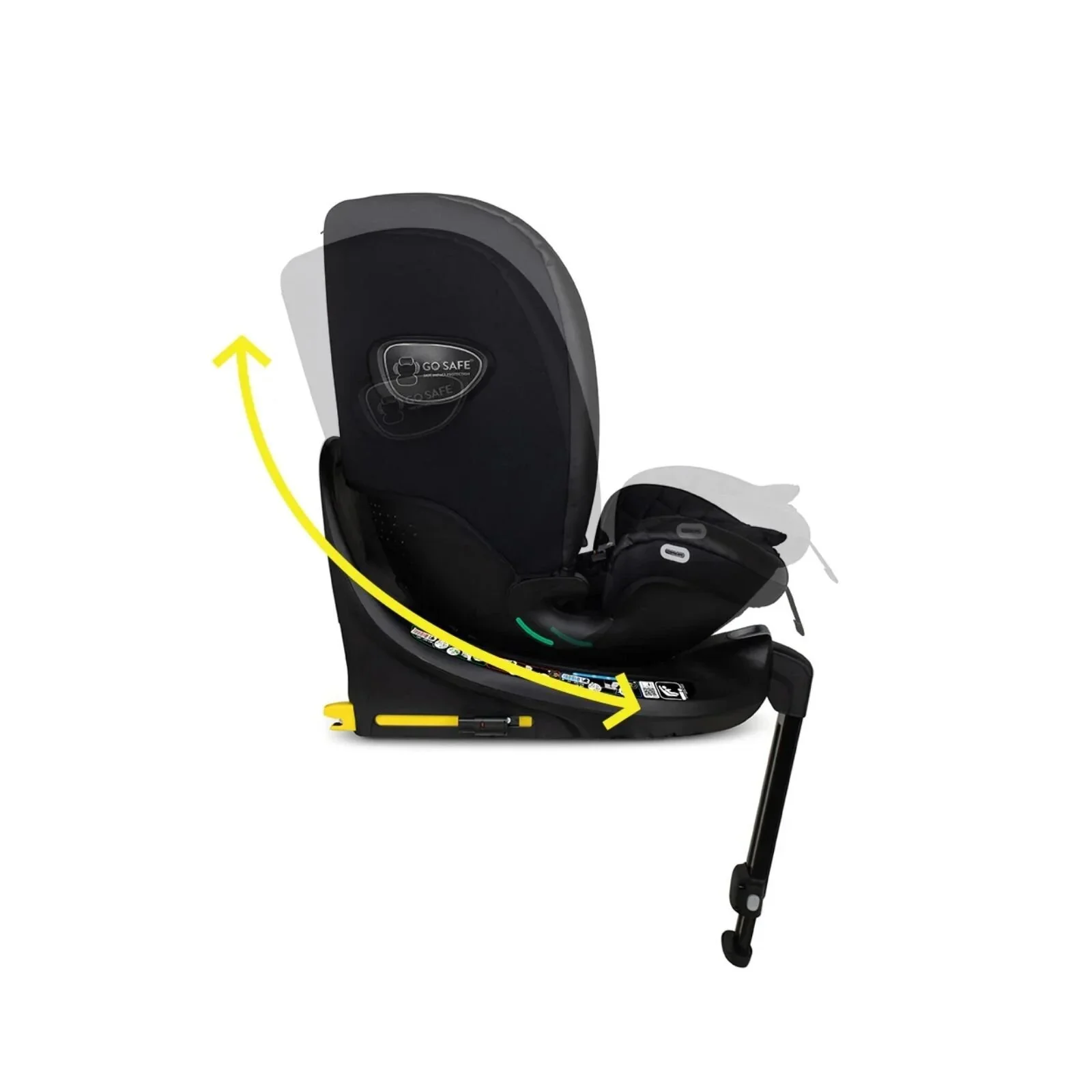 Cosatto All in All Extra i-Size 360 Car Seat - Silhouette - Image 8