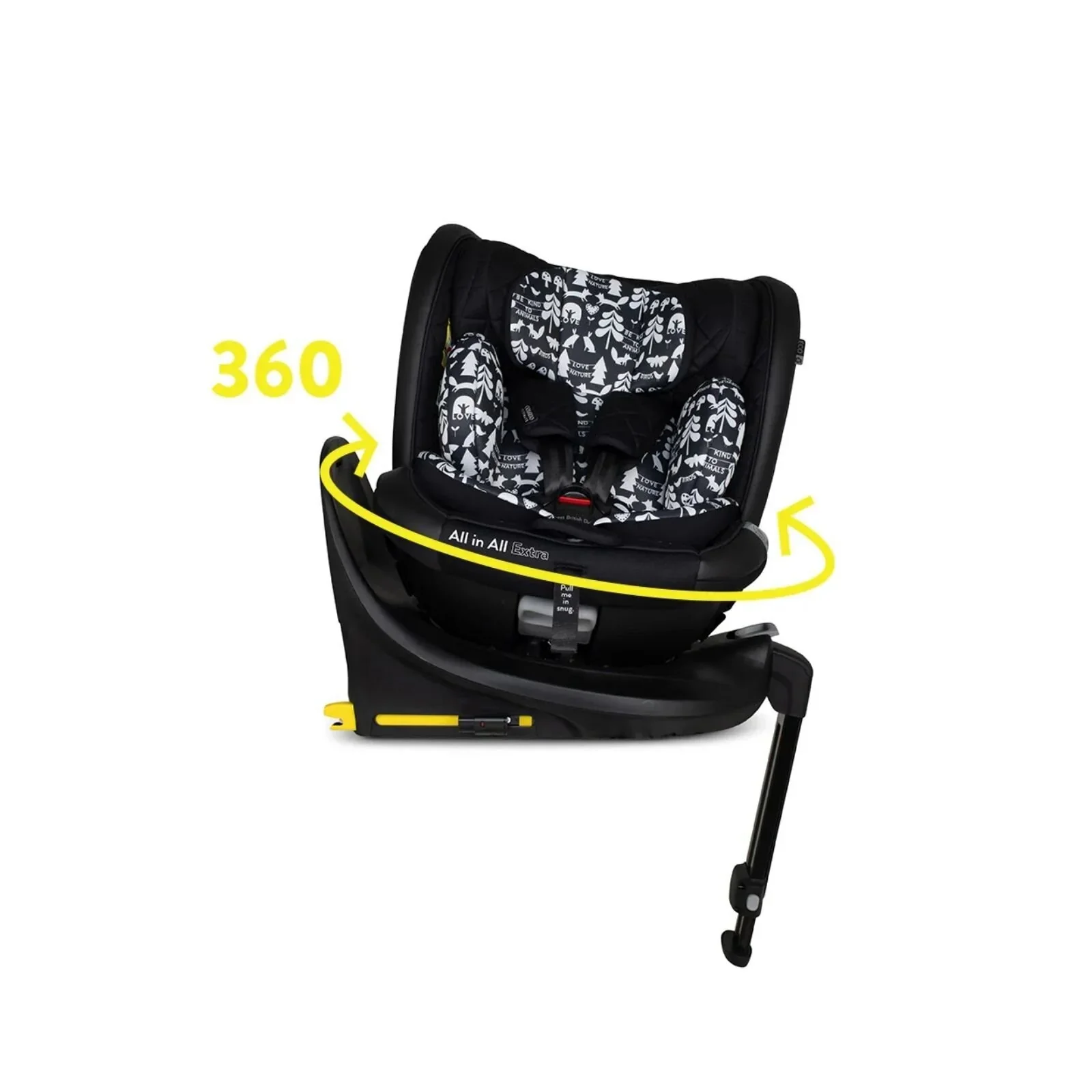 Cosatto All in All Extra i-Size 360 Car Seat - Silhouette - Image 9
