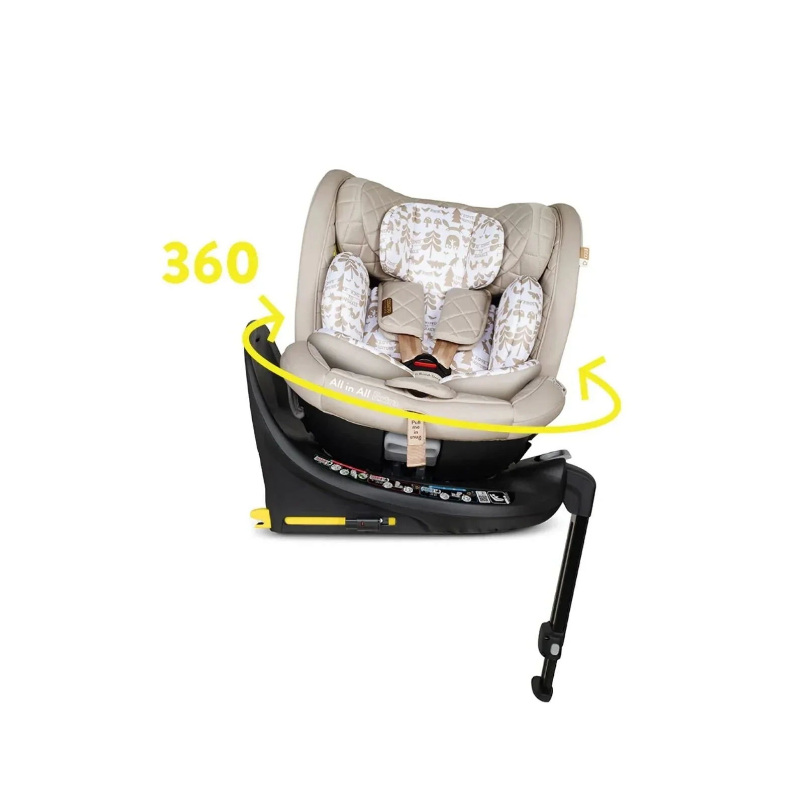 Cosatto All in All Extra i-Size 360 Car Seat - Whisper - Image 10