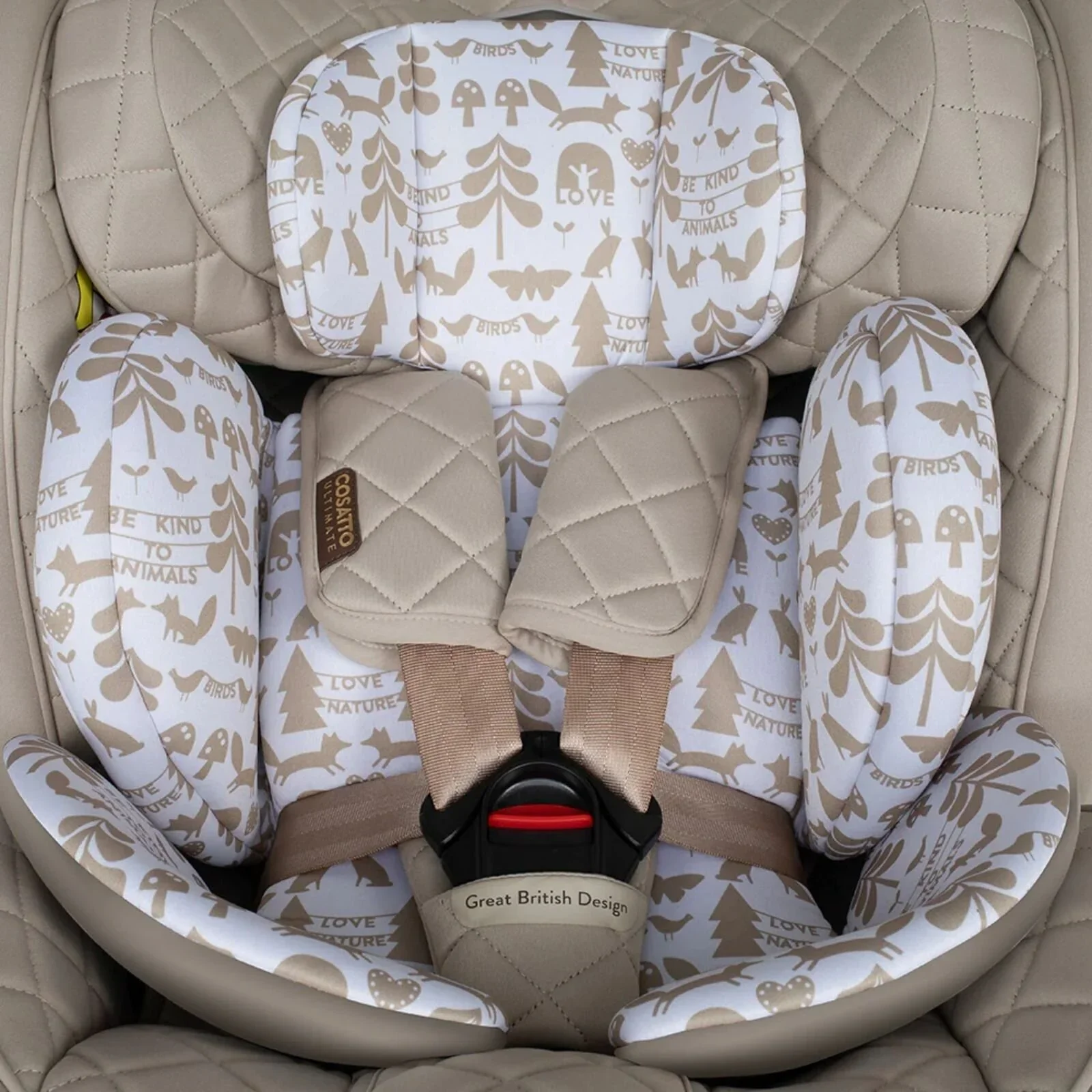 Cosatto All in All Extra i-Size 360 Car Seat - Whisper - Image 6