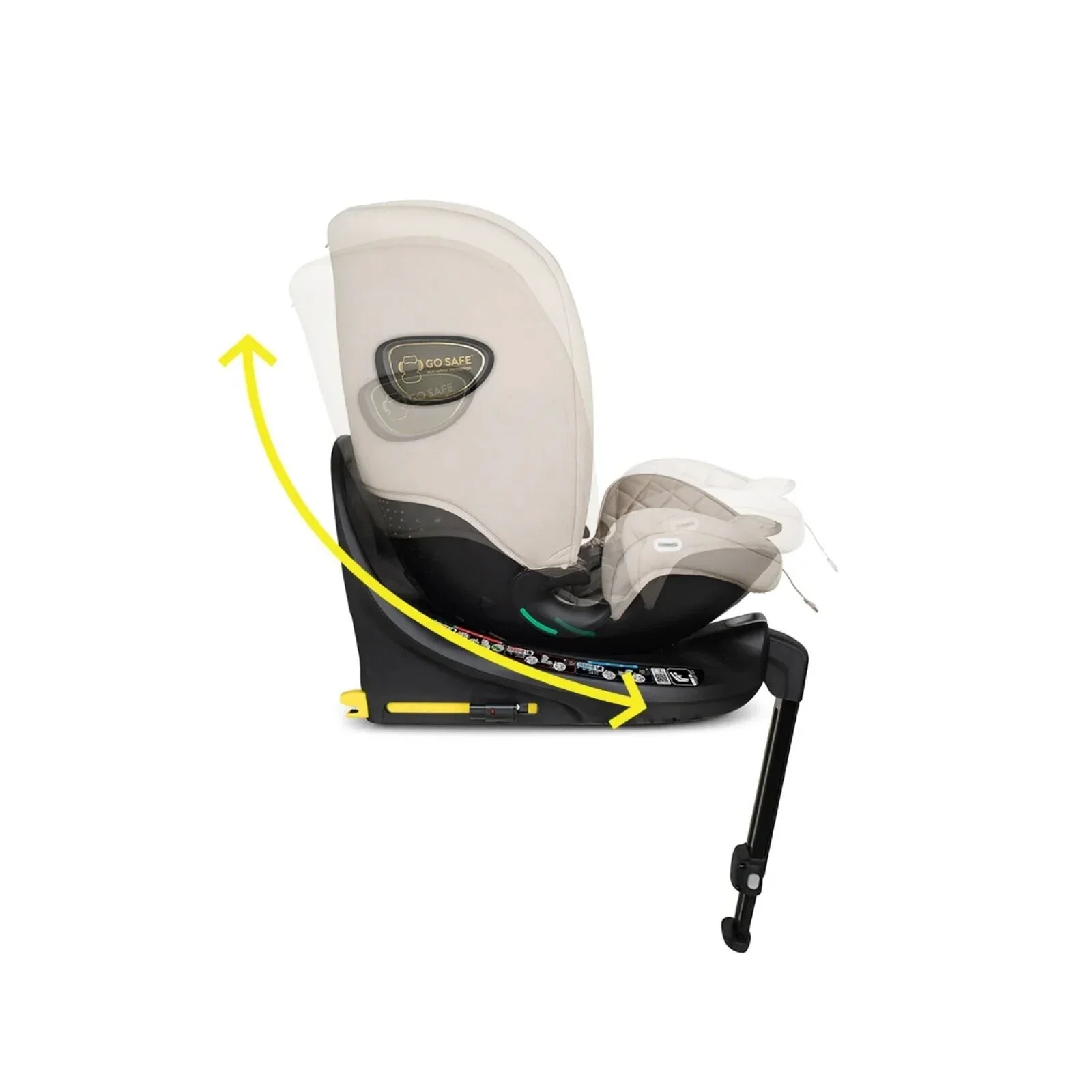 Cosatto All in All Extra i-Size 360 Car Seat - Whisper - Image 9