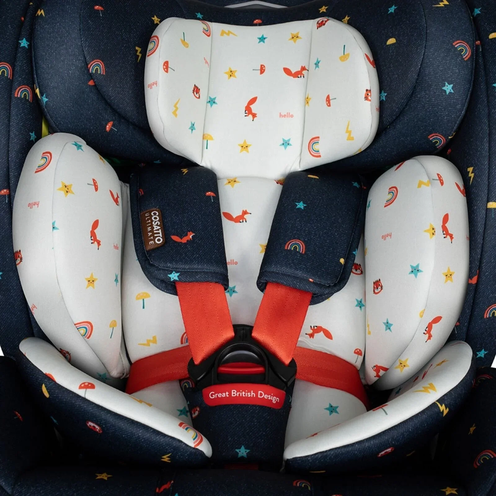 Cosatto All in All Extra i-Size 360 Car Seat - Doodle Days - Image 5
